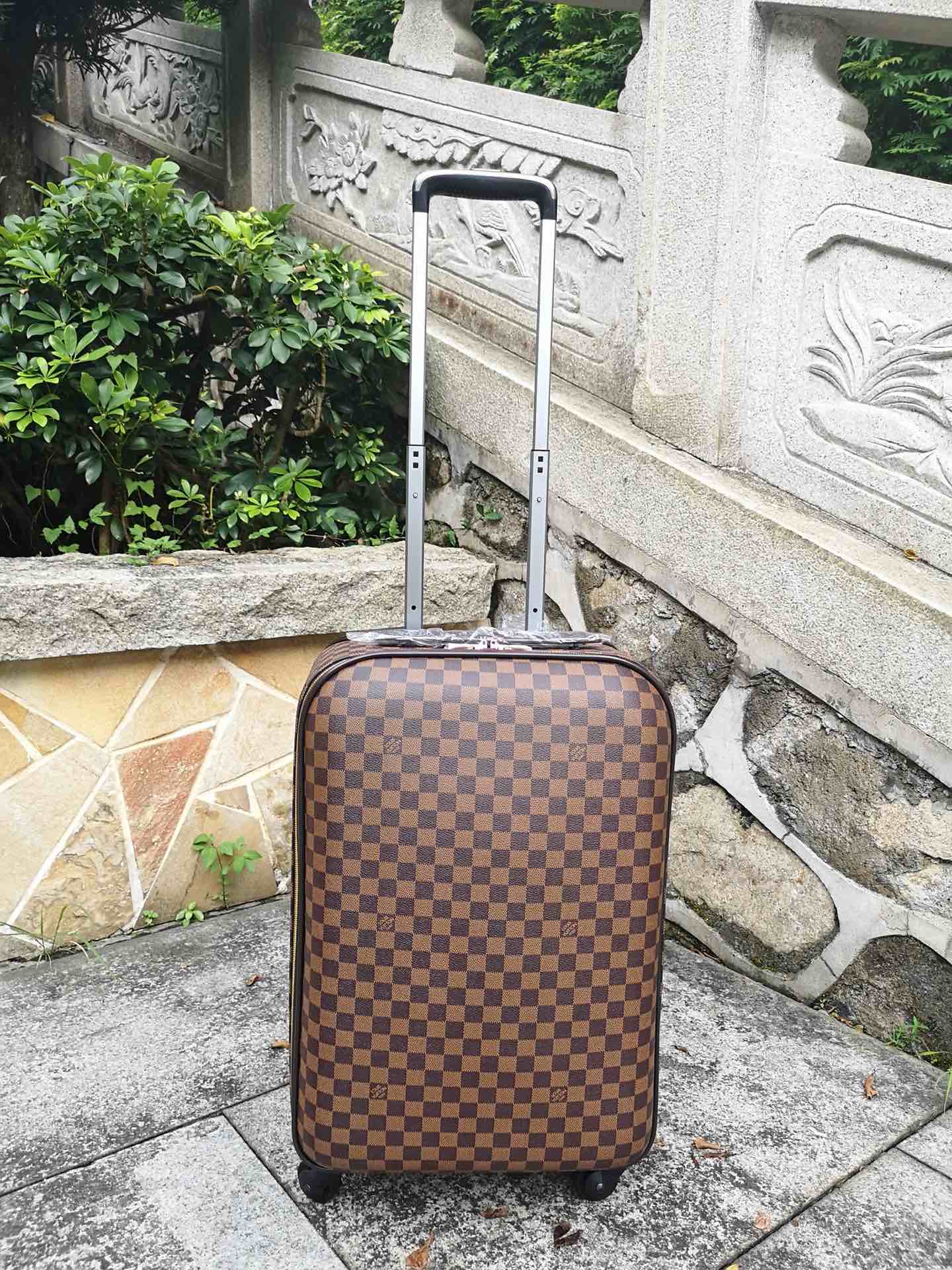LV A貨 Damier Ebene 棋盤格拉桿箱 旅行登機箱