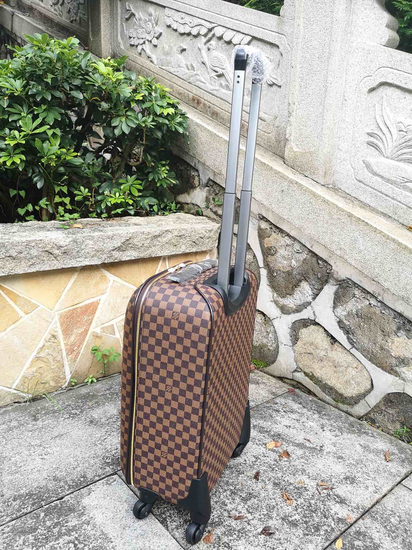 LV A貨 Damier Ebene 棋盤格拉桿箱 旅行登機箱