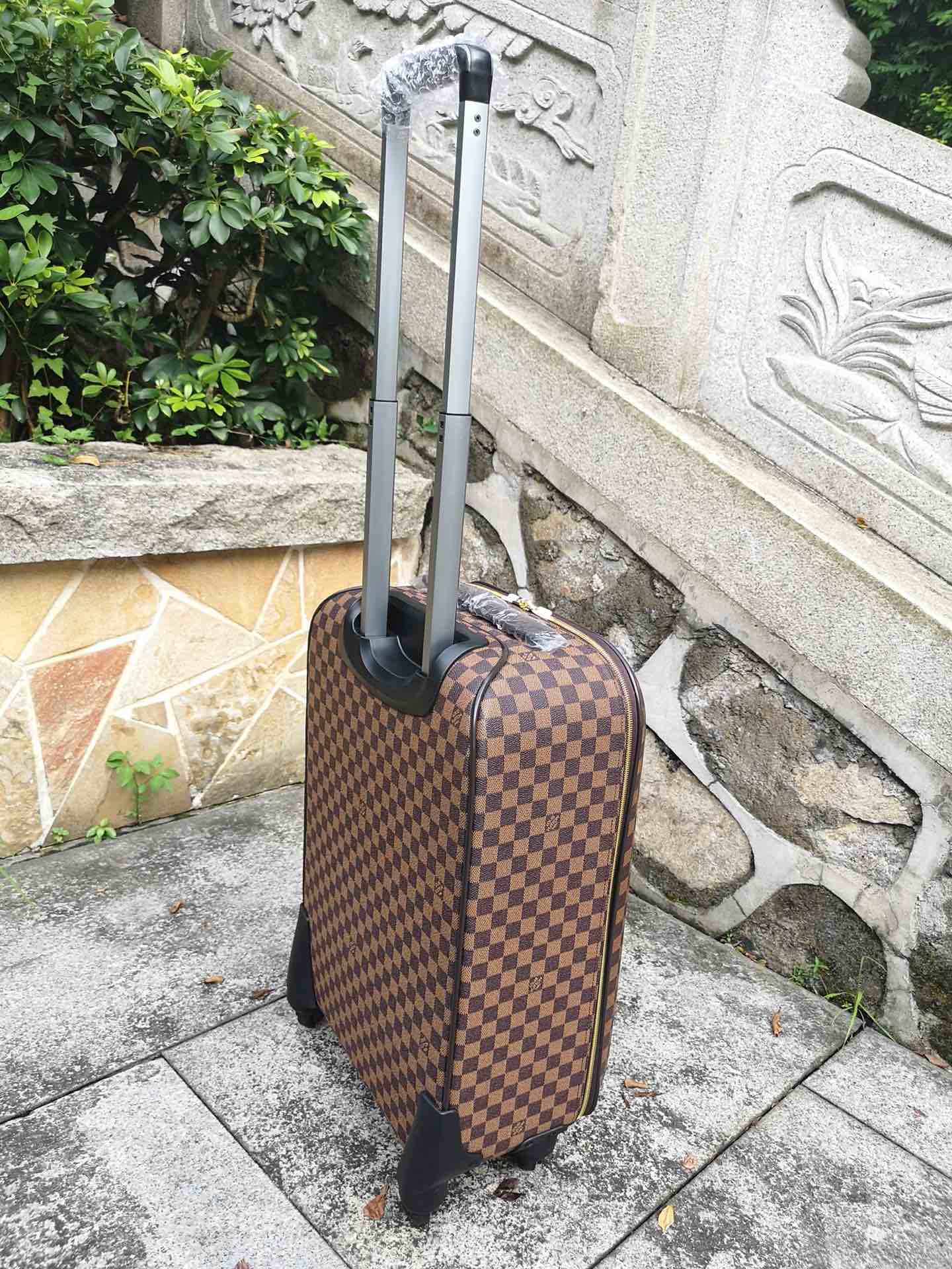 LV A貨 Damier Ebene 棋盤格拉桿箱 旅行登機箱