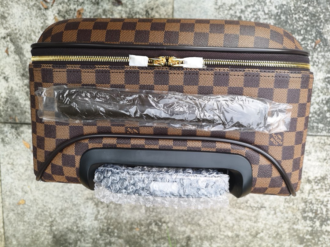 LV A貨 Damier Ebene 棋盤格拉桿箱 旅行登機箱