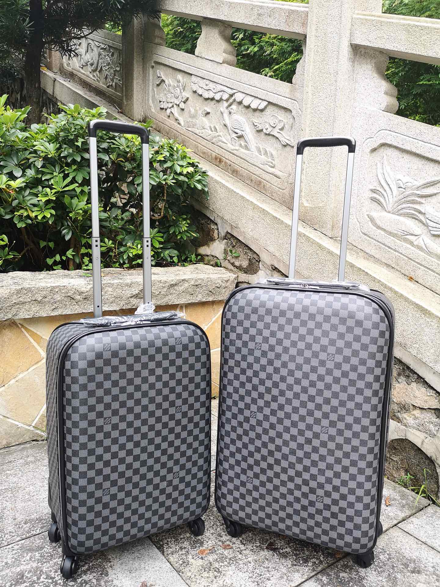 LV復刻 Damier Graphite 拉桿行李箱 商務旅行箱