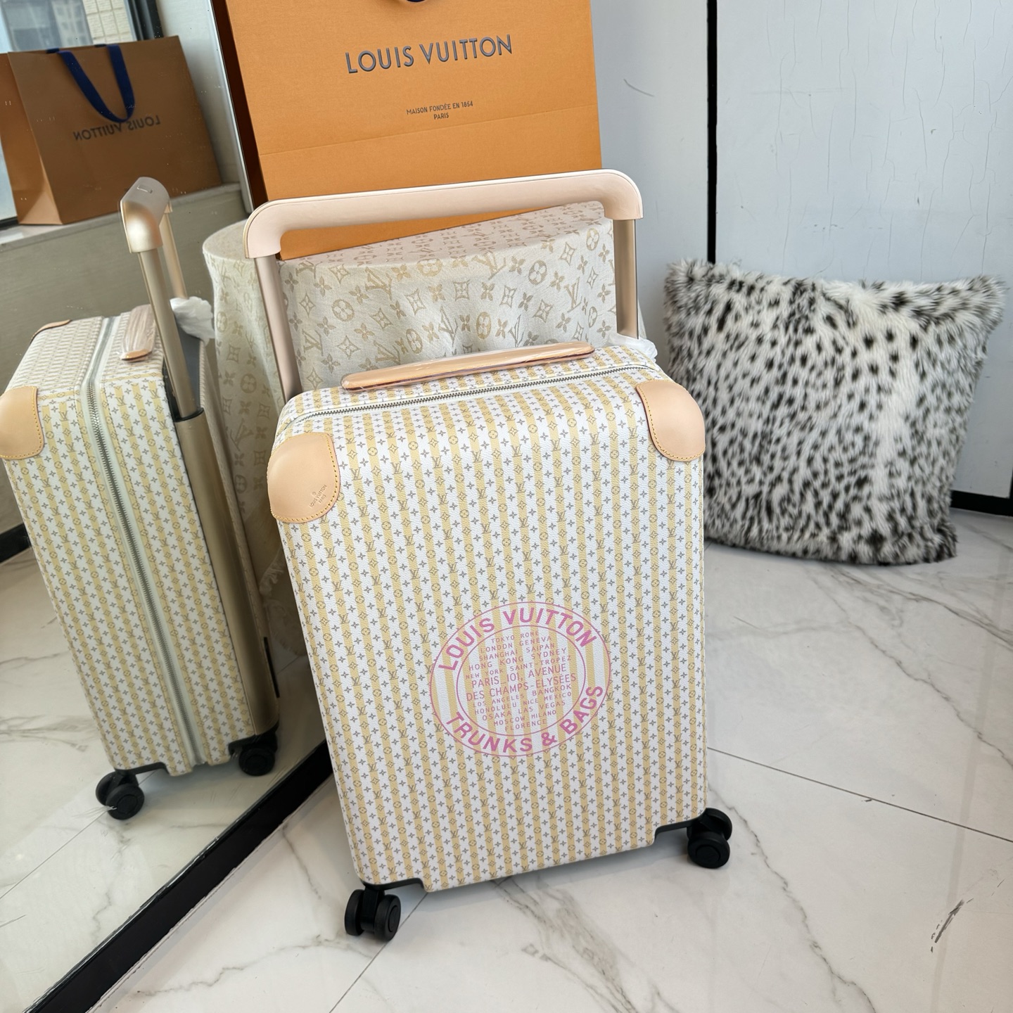 LV A貨 Mini Lin Trunks & Bags 復古旅行箱| 2 LV A貨 Mini Lin Trunks & Bags 復古旅行箱