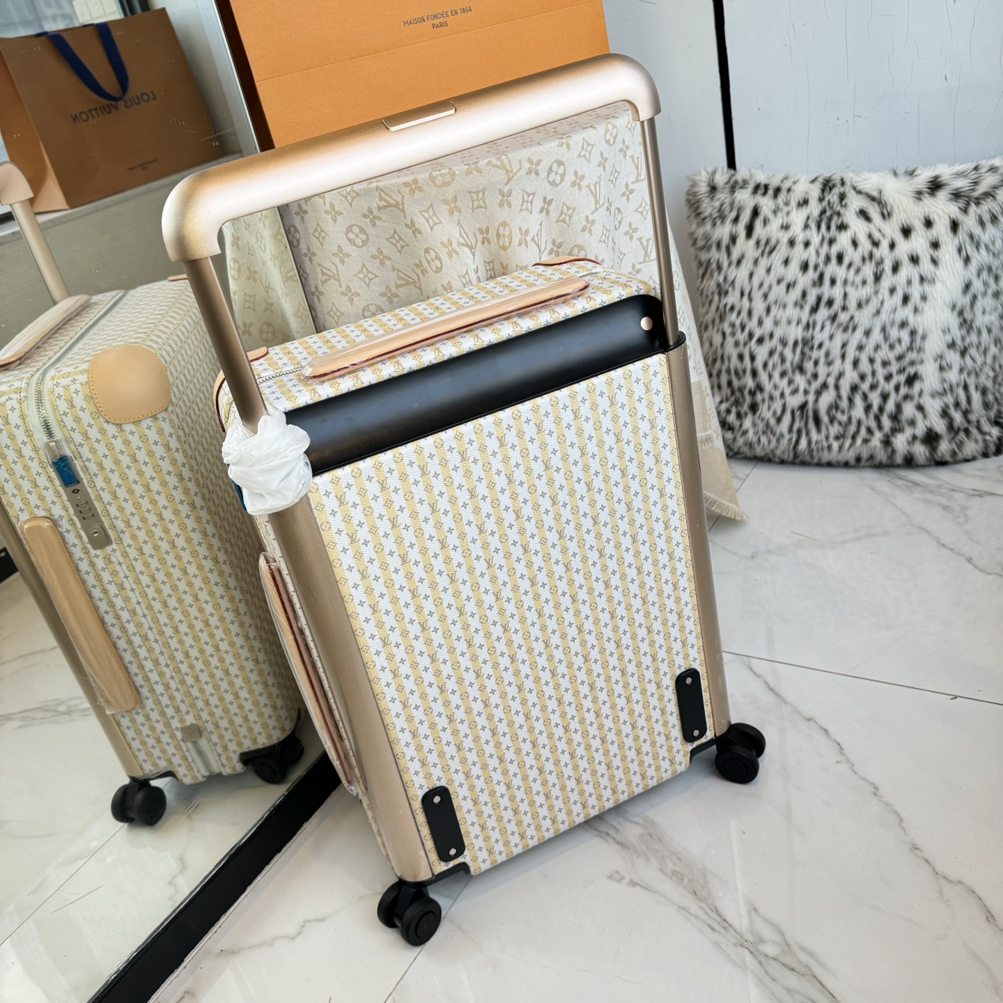 LV A貨 Mini Lin Trunks & Bags 復古旅行箱