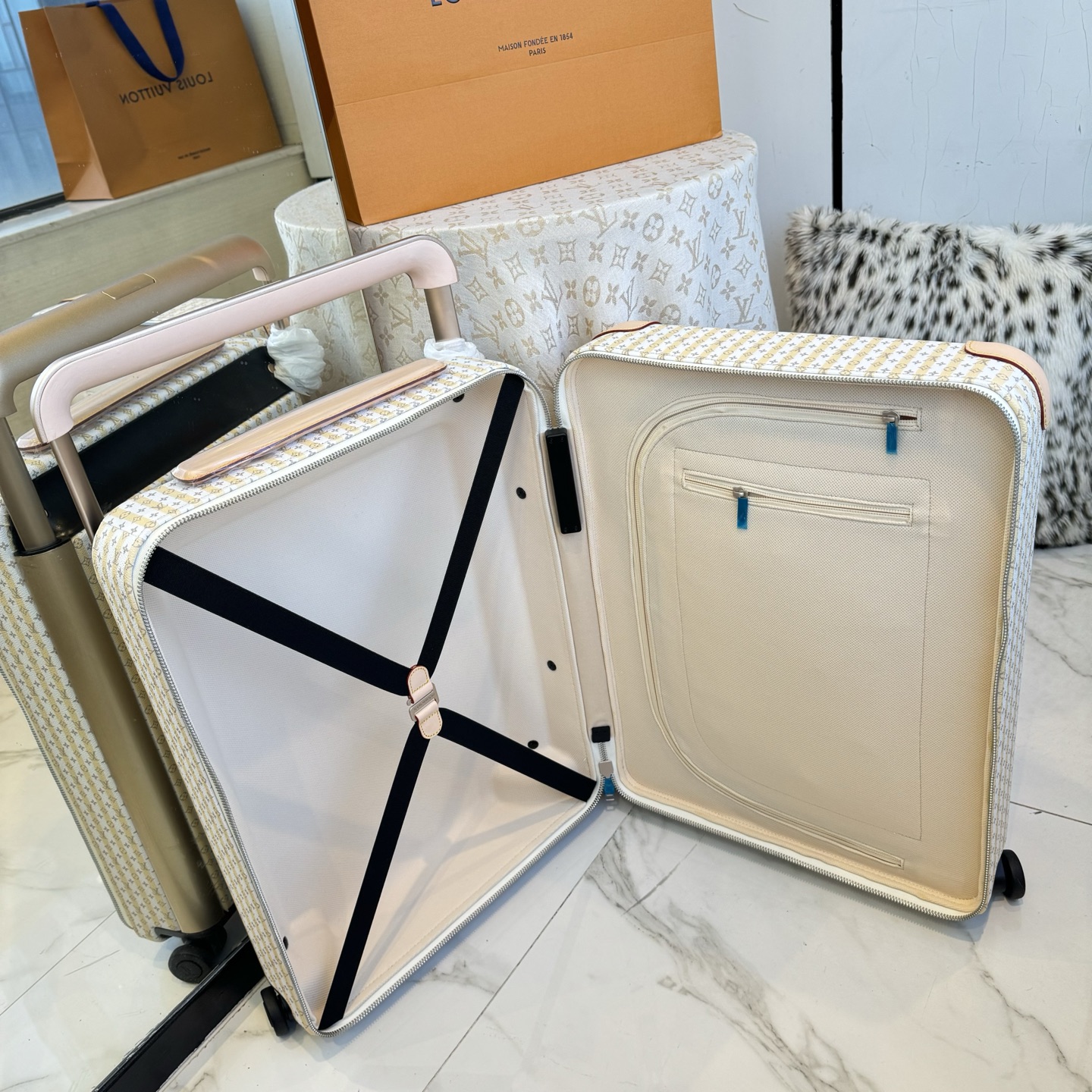 LV A貨 Mini Lin Trunks & Bags 復古旅行箱