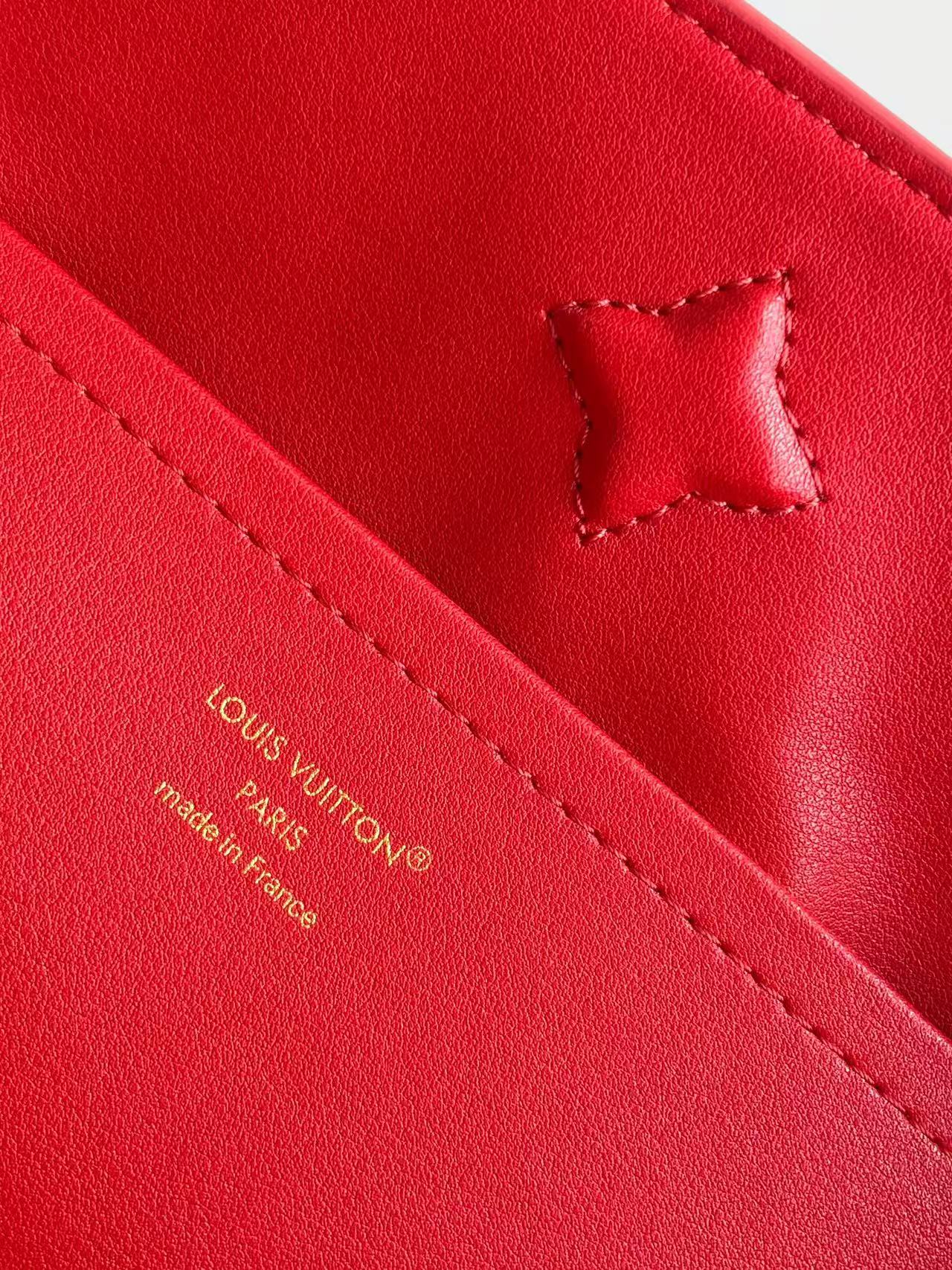 LV A貨 女款 Capucines 手提肩背包 紅色皮革 高級感氣場款| 7 LV A貨 女款 Capucines 手提肩背包 紅色皮革 高級感氣場款