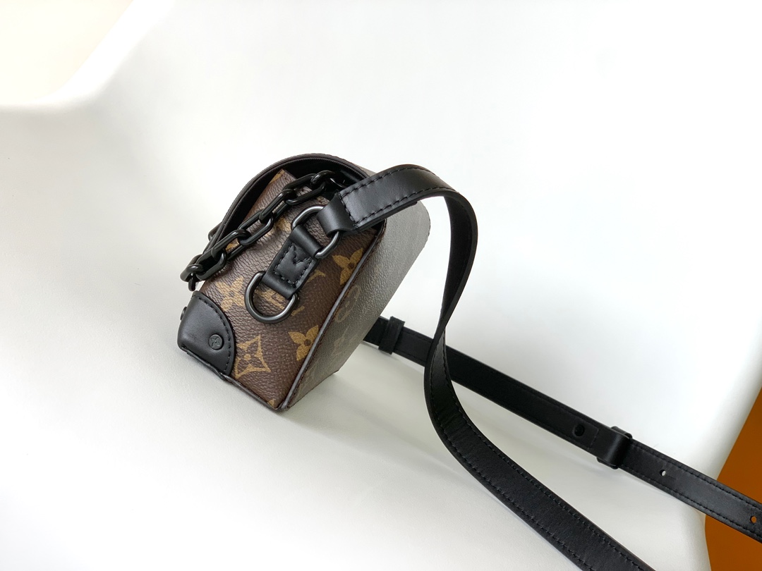 LV 原單 女款 Monogram 鏈條翻蓋斜背包 經典老花 百搭時尚款| 14 LV 原單 女款 Monogram 鏈條翻蓋斜背包 經典老花 百搭時尚款