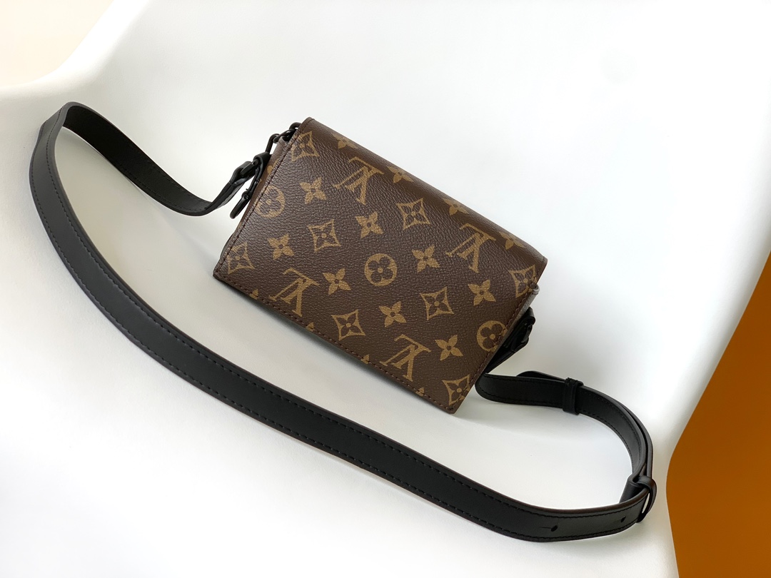 LV 原單 女款 Monogram 鏈條翻蓋斜背包 經典老花 百搭時尚款| 13 LV 原單 女款 Monogram 鏈條翻蓋斜背包 經典老花 百搭時尚款
