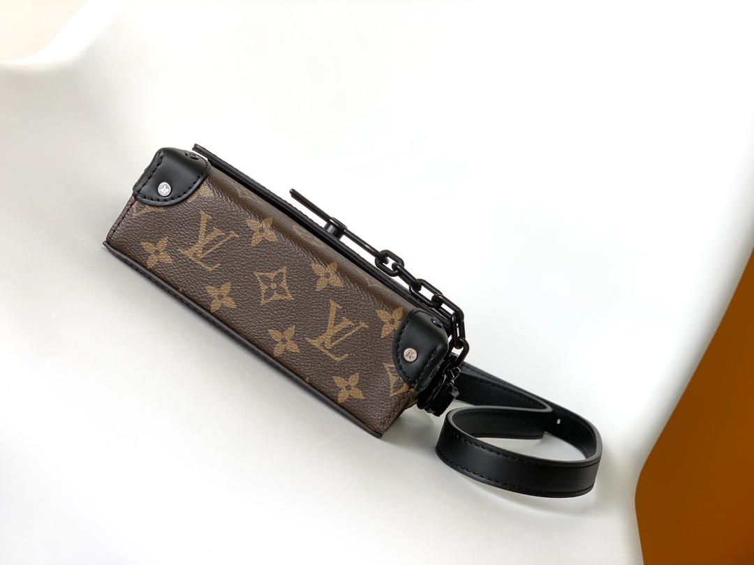 LV 原單 女款 Monogram 鏈條翻蓋斜背包 經典老花 百搭時尚款| 12 LV 原單 女款 Monogram 鏈條翻蓋斜背包 經典老花 百搭時尚款