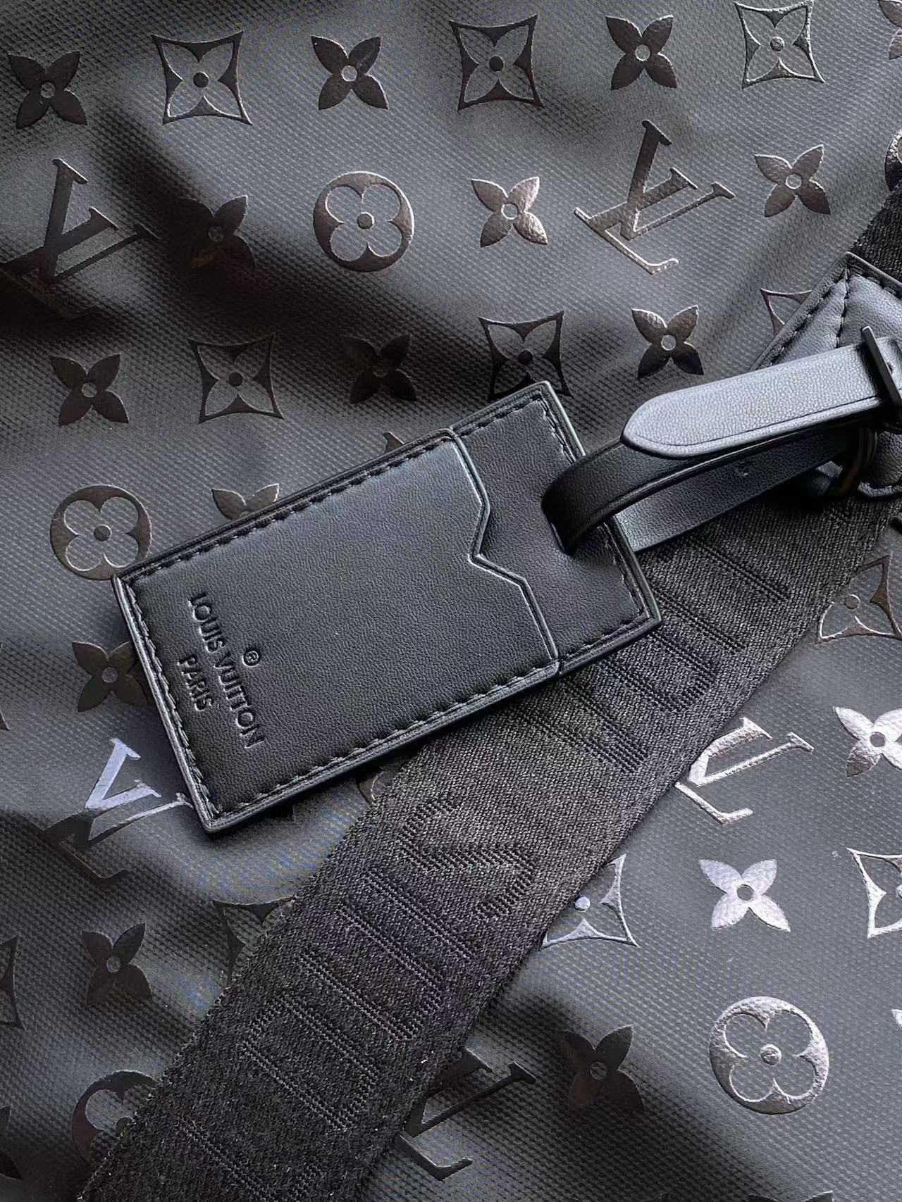 LV A貨 黑色Monogram旅行袋 大容量手提斜挎包| 10 LV A貨 黑色Monogram旅行袋 大容量手提斜挎包