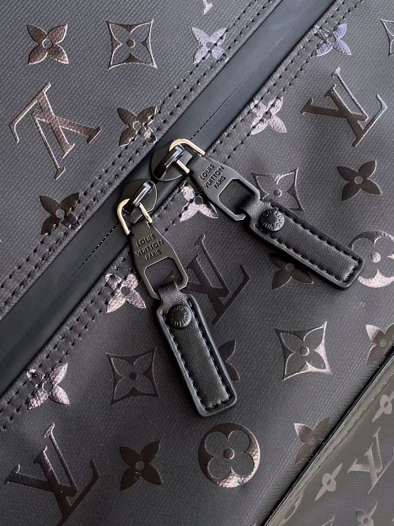 LV A貨 黑色Monogram旅行袋 大容量手提斜挎包| 9 LV A貨 黑色Monogram旅行袋 大容量手提斜挎包