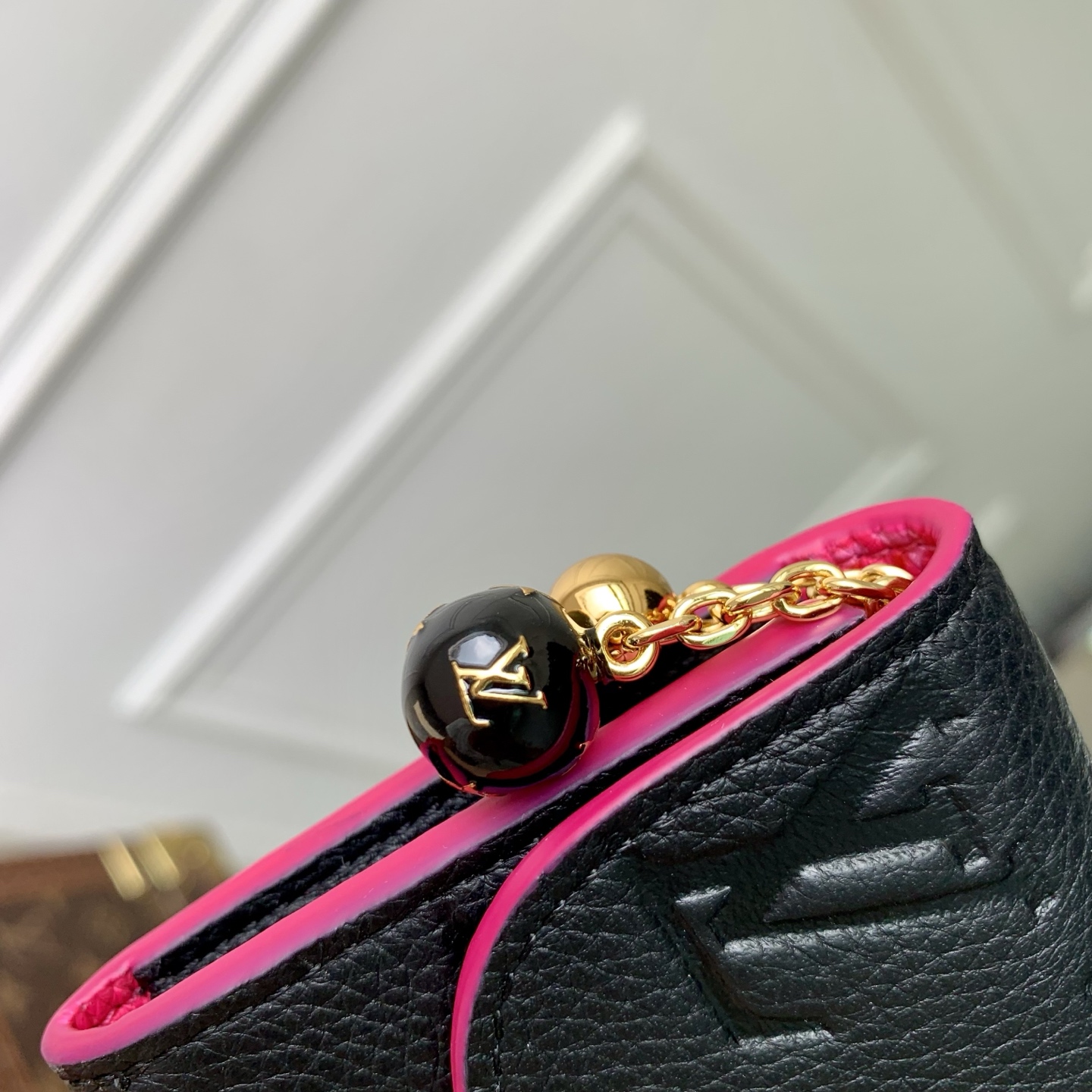 LV 原單壓紋短夾 一比一精品零錢包 女用摺疊卡夾