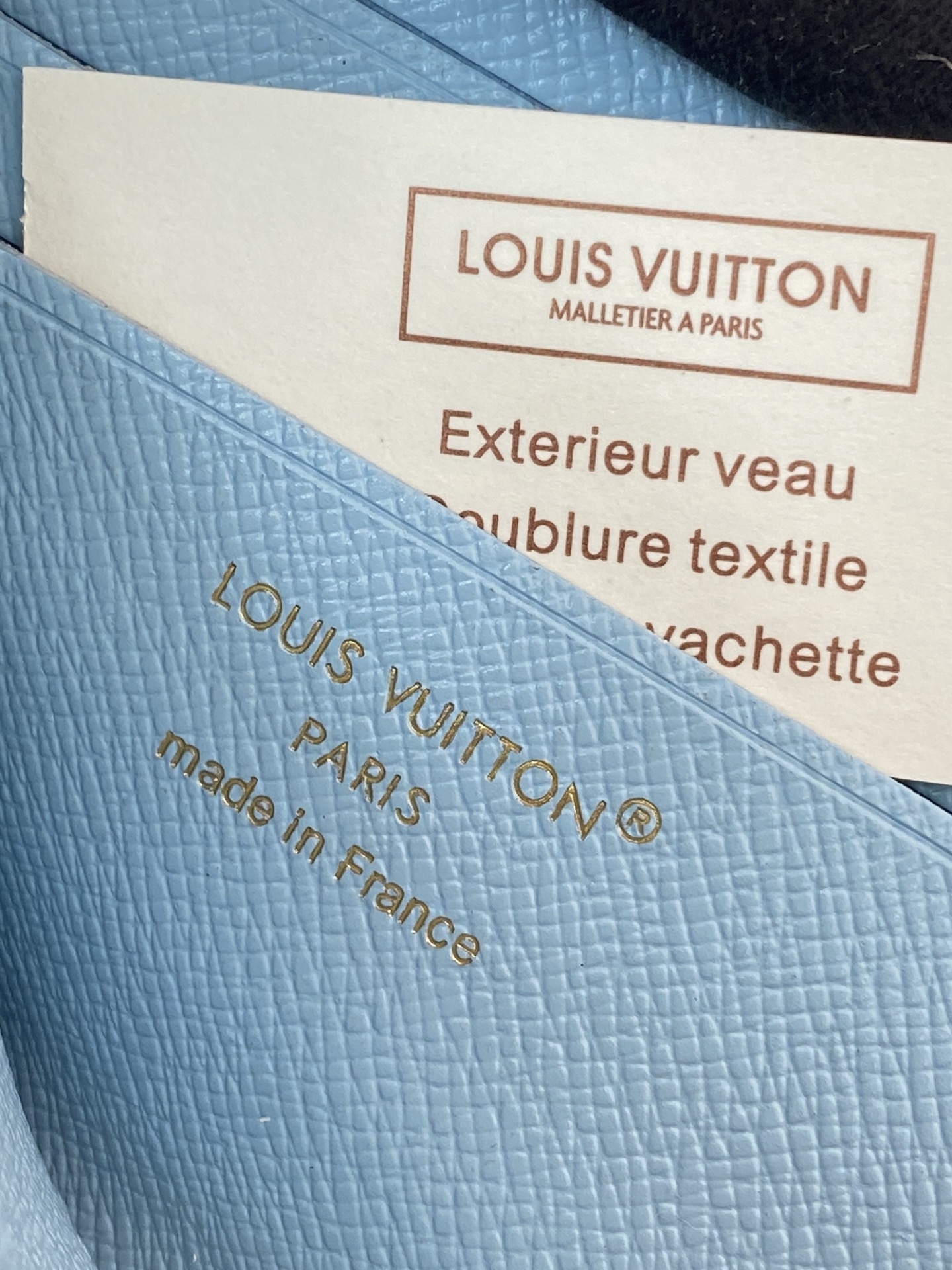 LV 原單 Monogram 三折短夾 天空藍內裡 女款精品皮夾| 9 LV 原單 Monogram 三折短夾 天空藍內裡 女款精品皮夾