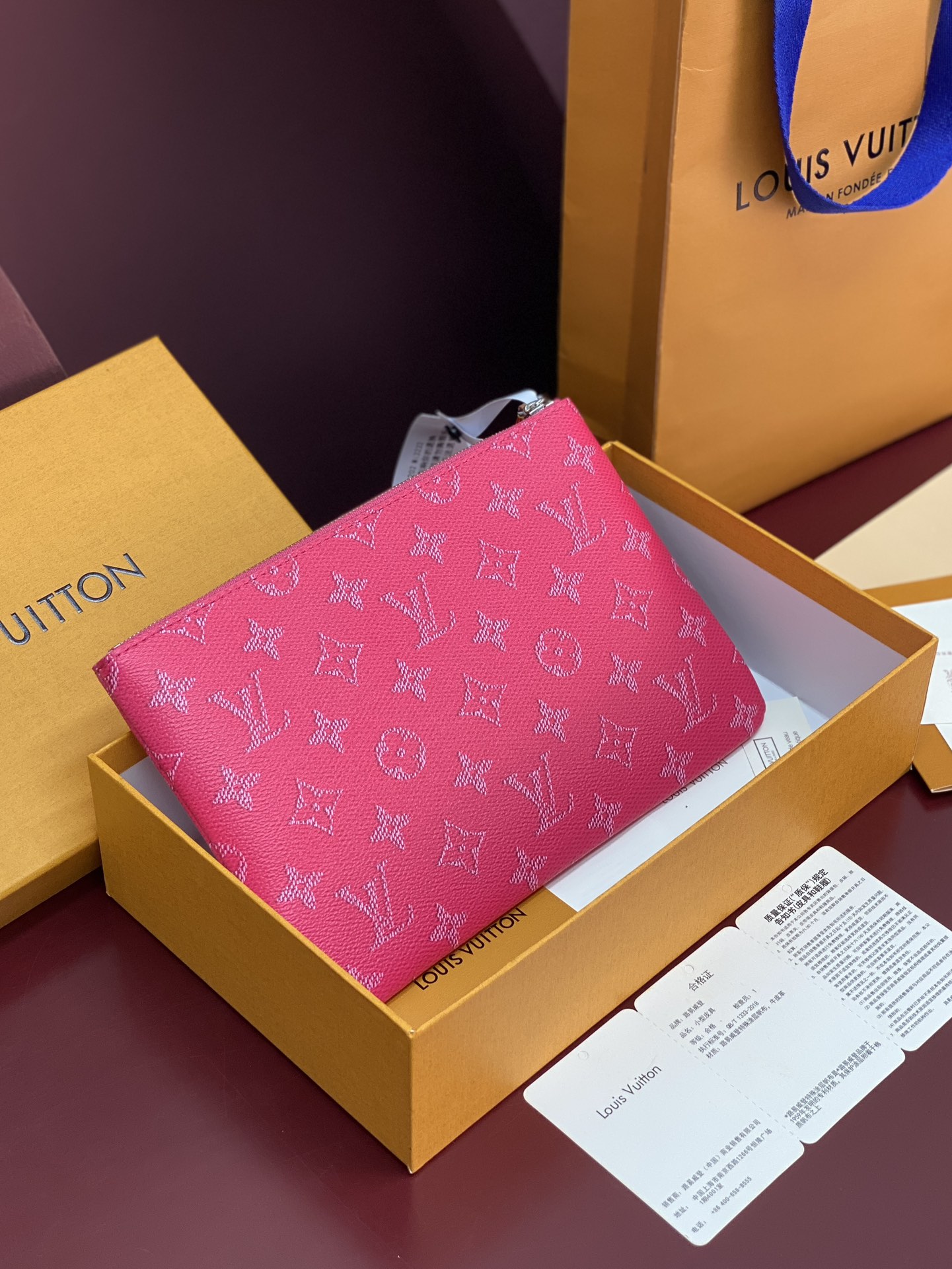 LV 高仿 Monogram 粉色拉鍊零錢包 女款迷你收納包 輕奢風格| 13 LV 高仿 Monogram 粉色拉鍊零錢包 女款迷你收納包 輕奢風格
