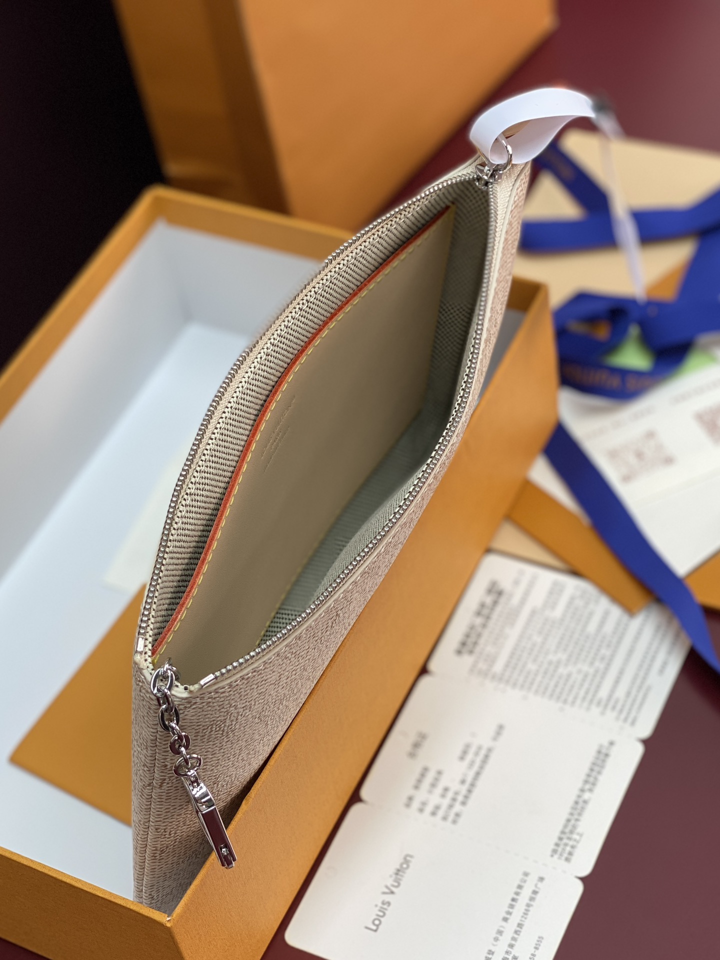LV 原單 Monogram 米白色拉鍊零錢包 女款精品收納包| 11 LV 原單 Monogram 米白色拉鍊零錢包 女款精品收納包