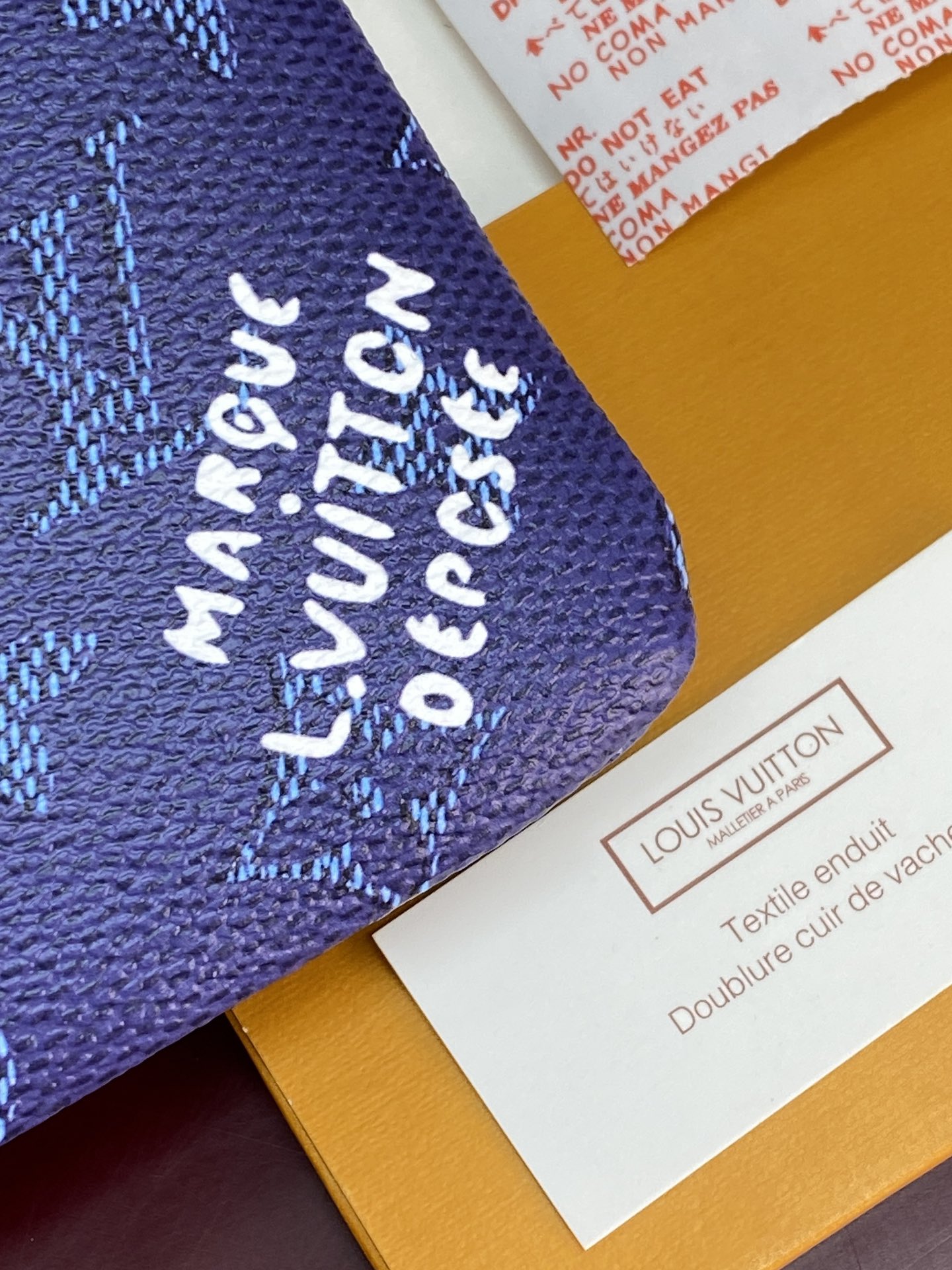 LV 高仿 Monogram 紫藍色迷你零錢包 女款掛飾卡包| 8 LV 高仿 Monogram 紫藍色迷你零錢包 女款掛飾卡包