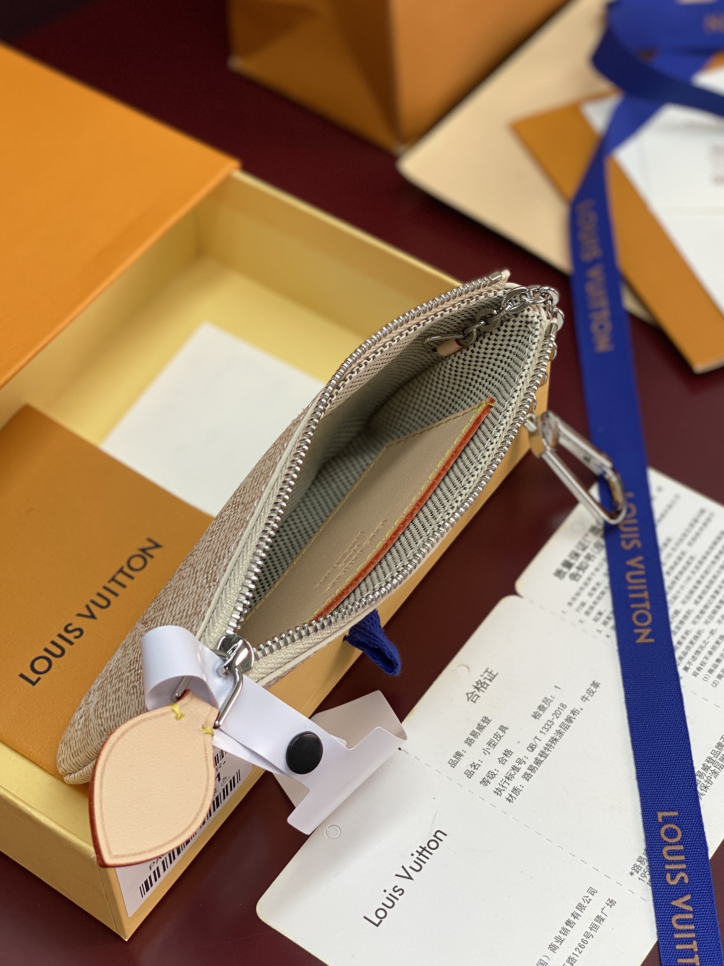 LV 一比一 Monogram 米白色迷你零錢包 女款精品卡包| 11 LV 一比一 Monogram 米白色迷你零錢包 女款精品卡包