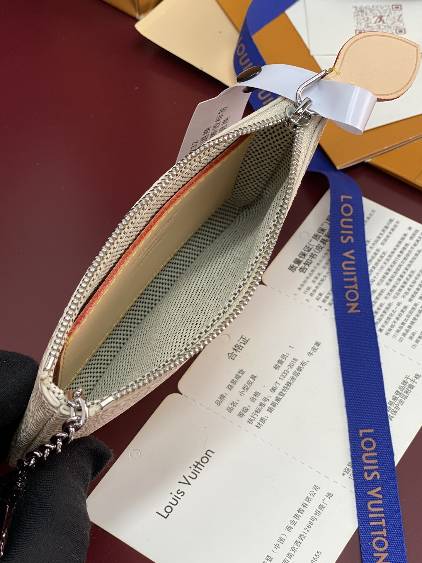 LV 一比一 Monogram 米白色迷你零錢包 女款精品卡包| 10 LV 一比一 Monogram 米白色迷你零錢包 女款精品卡包