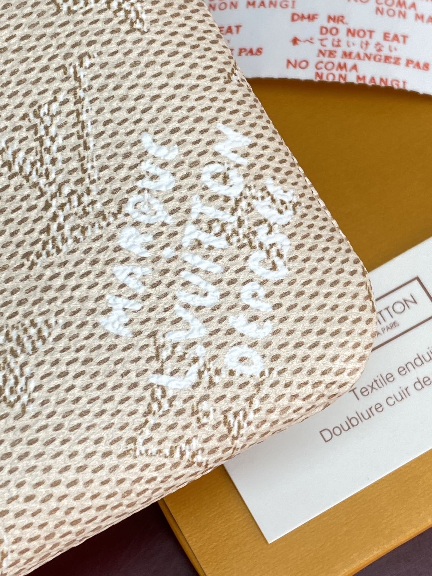 LV 一比一 Monogram 米白色迷你零錢包 女款精品卡包| 7 LV 一比一 Monogram 米白色迷你零錢包 女款精品卡包