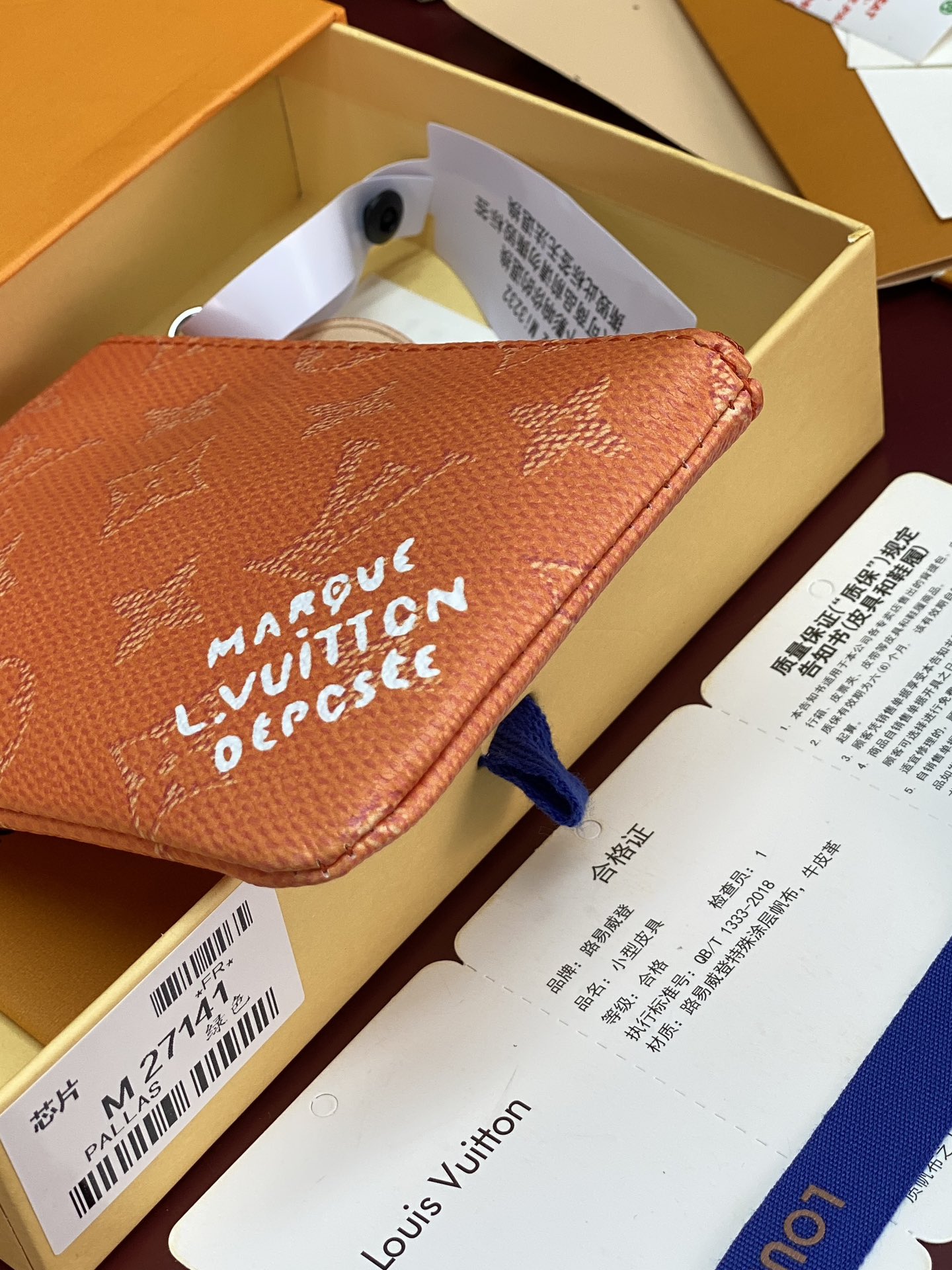 LV 高仿 Monogram 橘粉色迷你零錢包 女款掛飾卡包 輕奢收納款| 7 LV 高仿 Monogram 橘粉色迷你零錢包 女款掛飾卡包 輕奢收納款