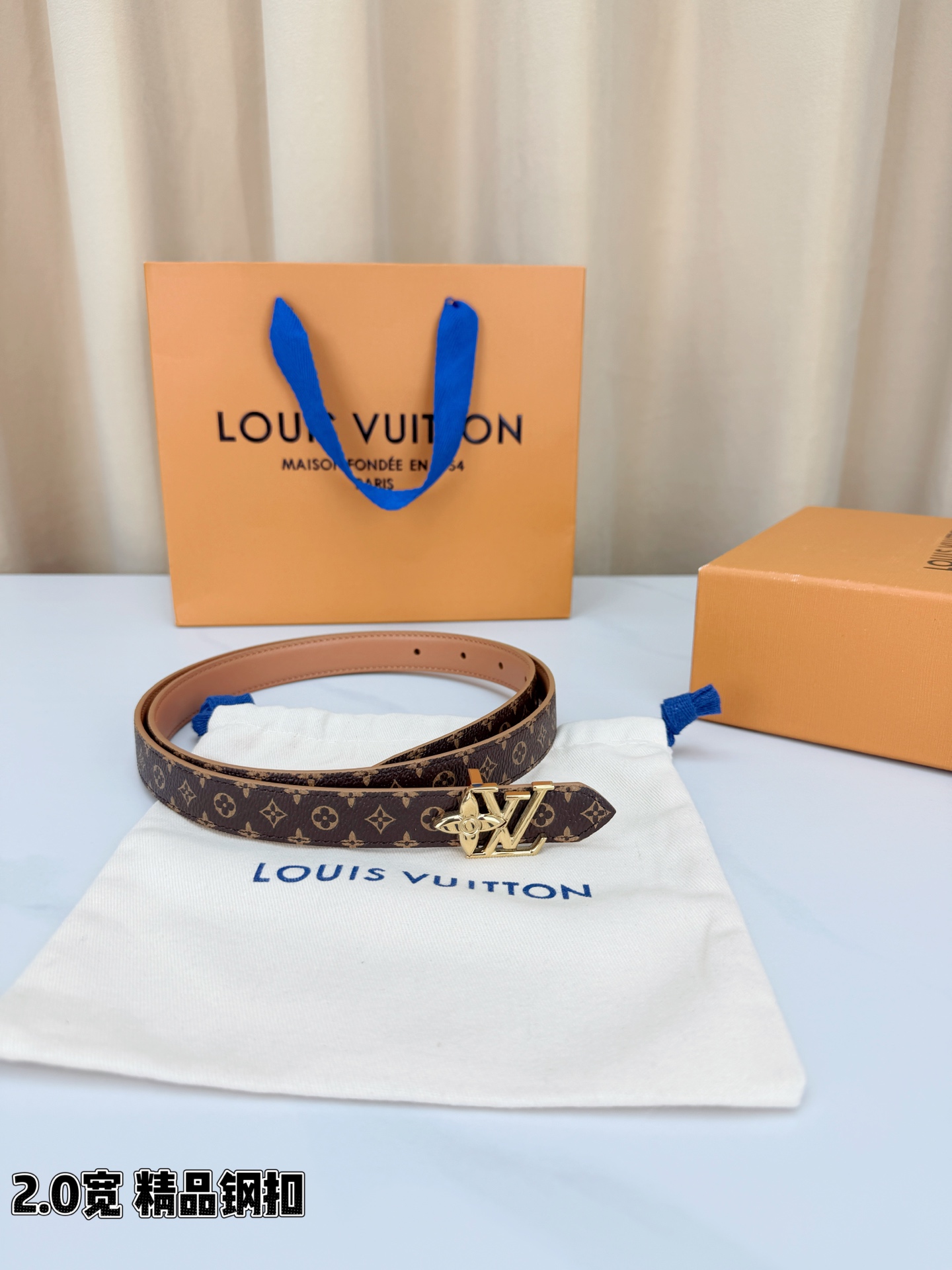 LV 復刻女款 Monogram 細版黑扣腰帶 百搭時尚款| 11 LV 復刻女款 Monogram 細版黑扣腰帶 百搭時尚款