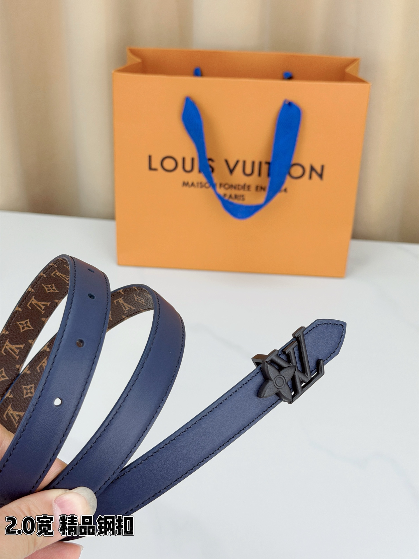 LV 原單女款 Monogram 細版黑扣腰帶 時尚百搭款| 13 LV 原單女款 Monogram 細版黑扣腰帶 時尚百搭款