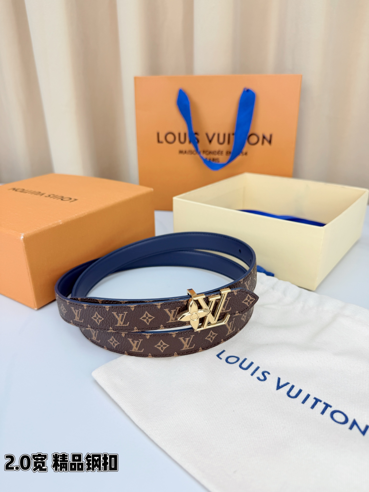 LV 原單女款 Monogram 細版黑扣腰帶 時尚百搭款| 8 LV 原單女款 Monogram 細版黑扣腰帶 時尚百搭款