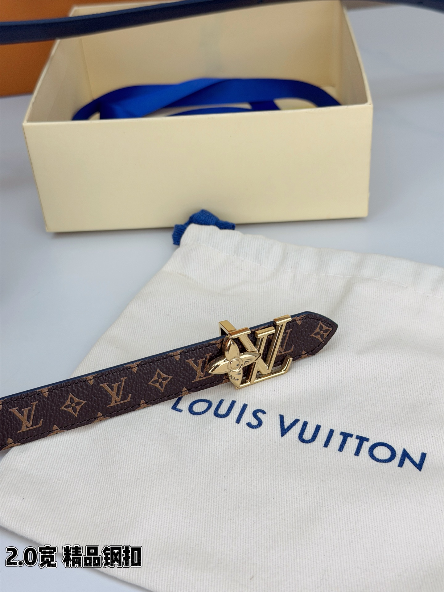 LV 原單女款 Monogram 細版黑扣腰帶 時尚百搭款| 7 LV 原單女款 Monogram 細版黑扣腰帶 時尚百搭款