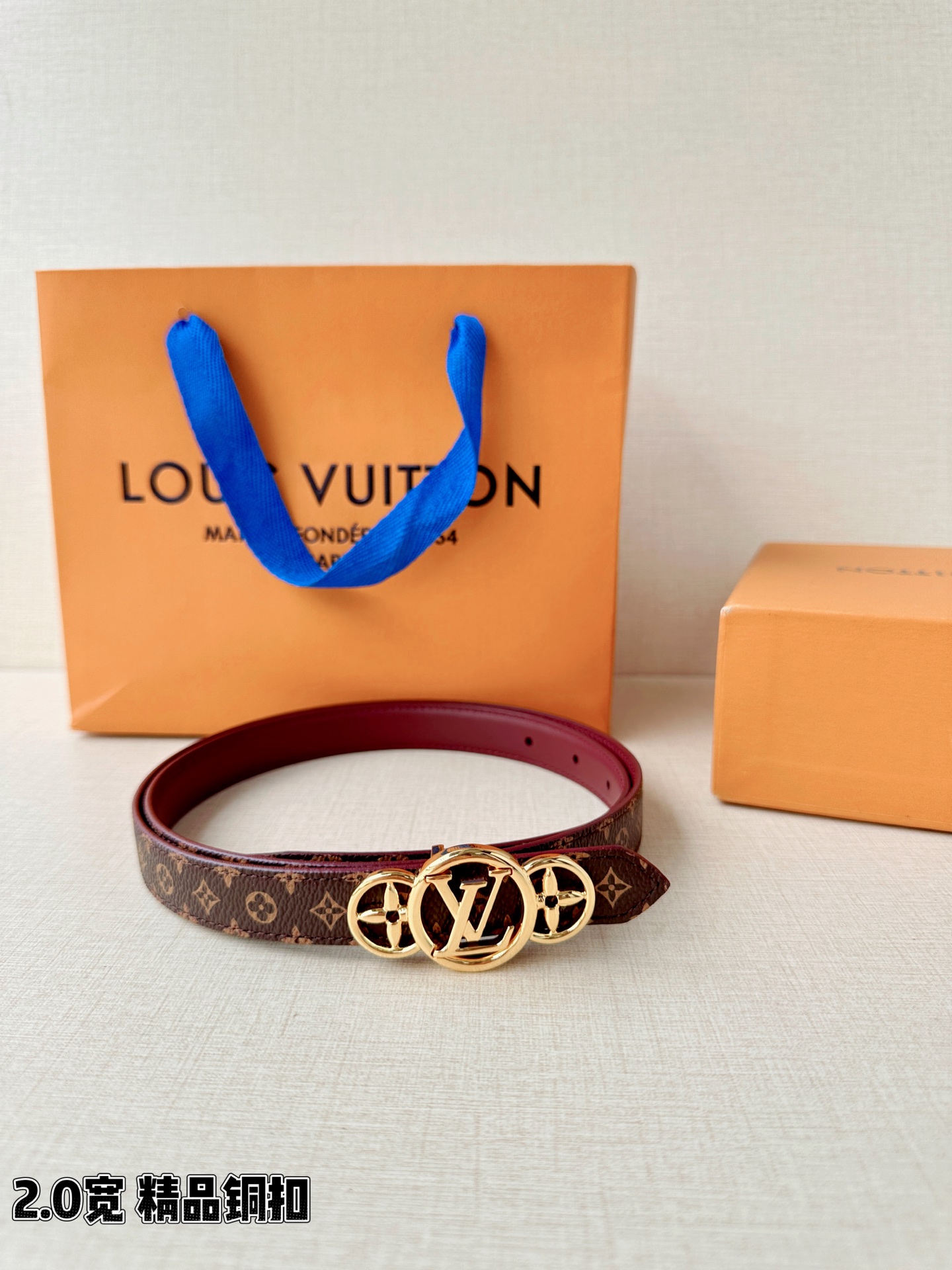 LV 高仿女款 Monogram 圓形LV雙環扣腰帶 時尚氣質款| 11 LV 高仿女款 Monogram 圓形LV雙環扣腰帶 時尚氣質款