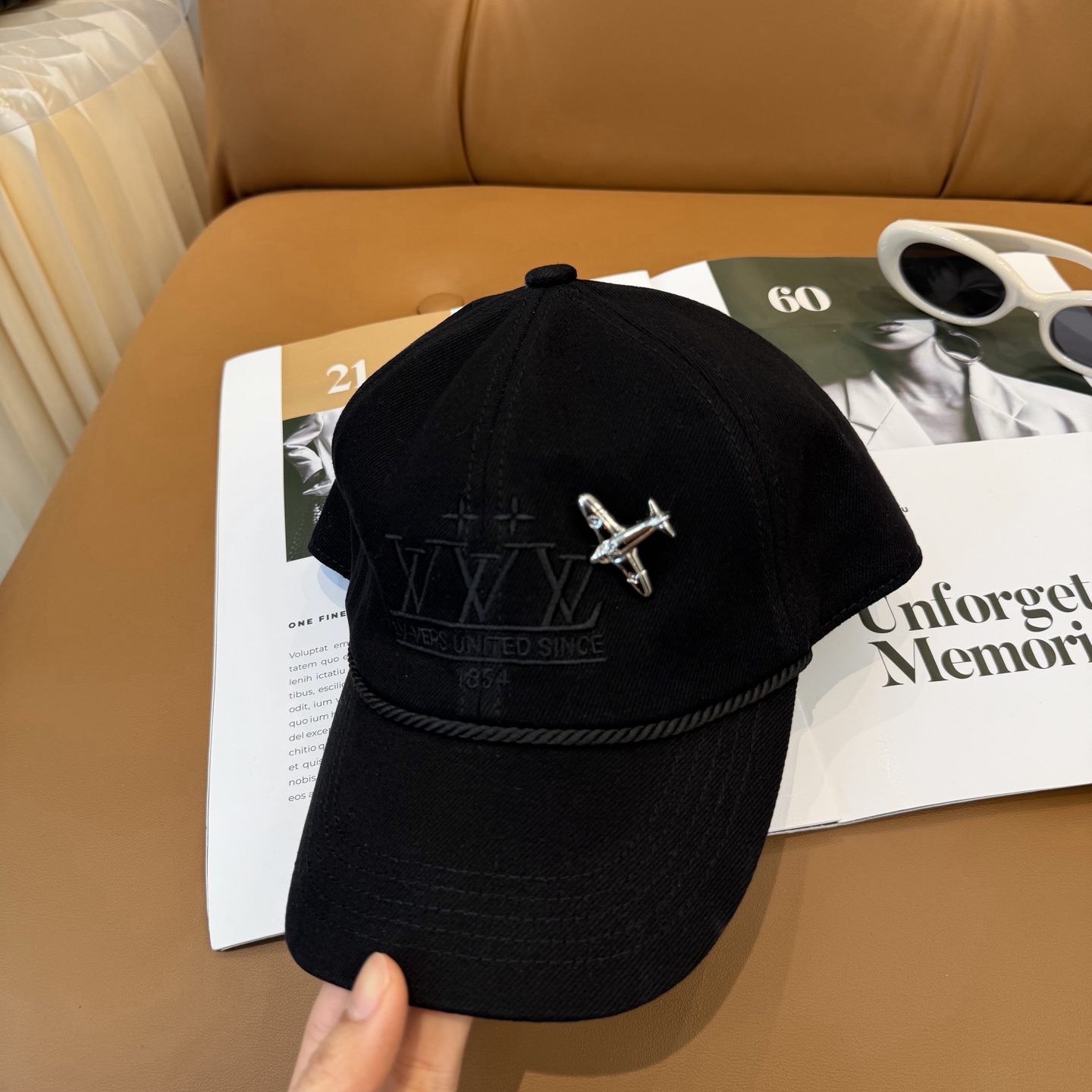 LV棒球帽男高仿飛機金屬設計高端休閒百搭鴨舌帽女時尚帽子| 14 LV棒球帽男高仿飛機金屬設計高端休閒百搭鴨舌帽女時尚帽子