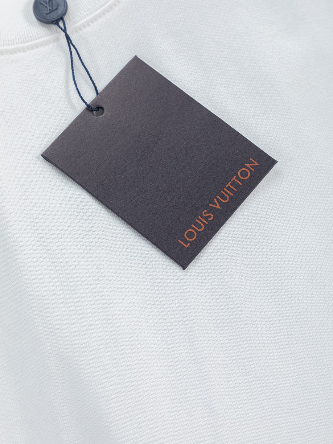 LV A貨男款浮雕Monogram刺繡短袖T恤 輕奢時尚款