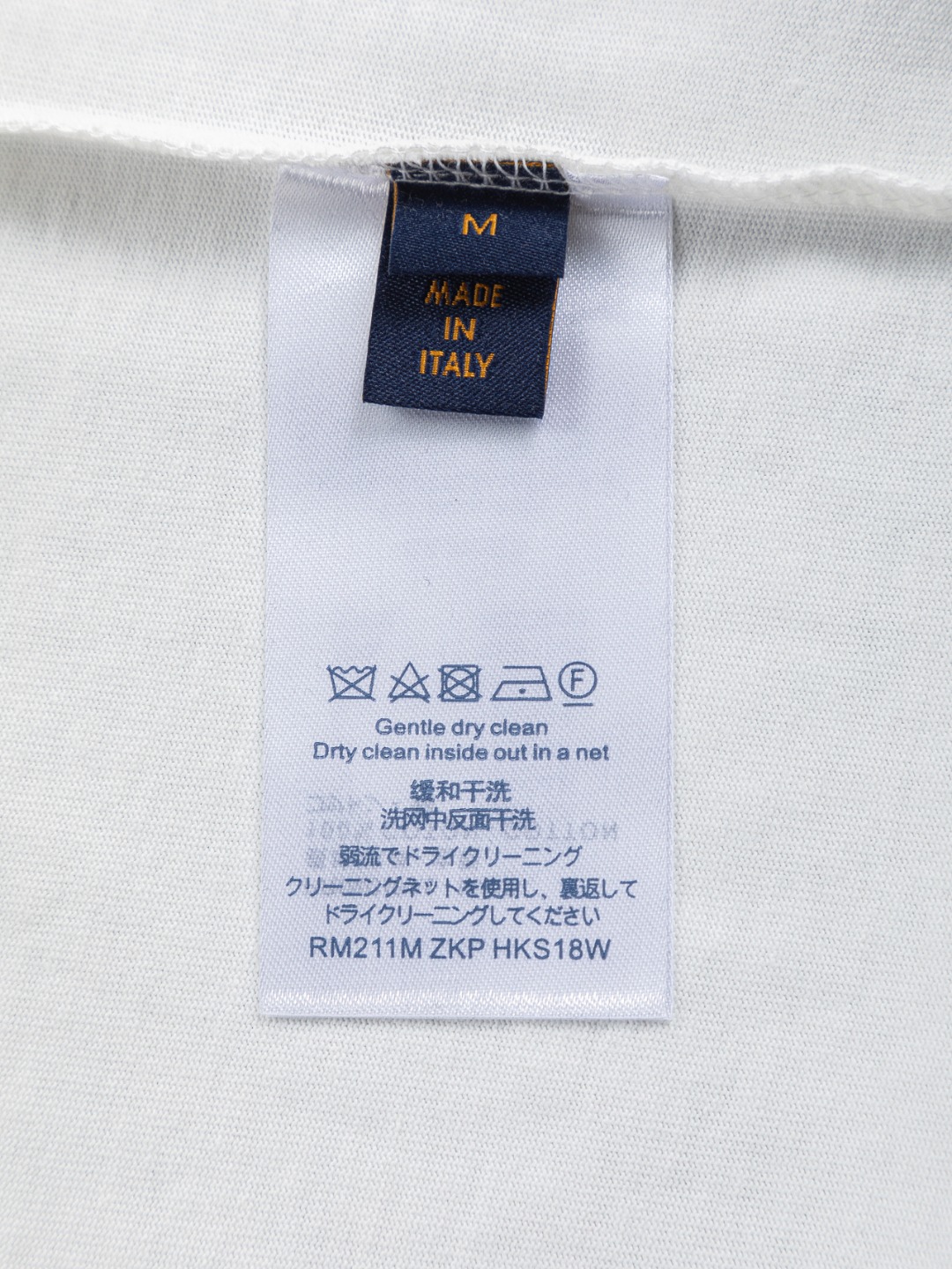 LV A貨男款浮雕Monogram刺繡短袖T恤 輕奢時尚款