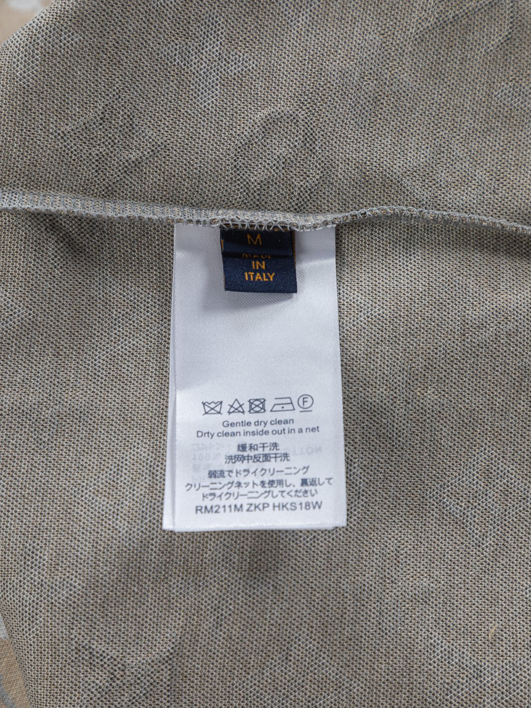 LV 高仿男款滿版Monogram提花短袖T恤 經典時尚款