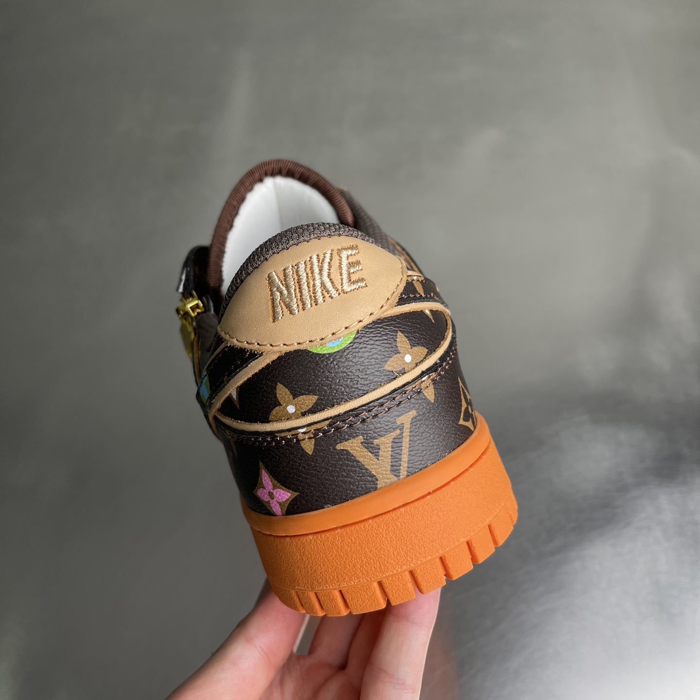 LV原單 × Dunk 彩色老花聯名運動鞋 潮流街頭板鞋| 9 LV原單 × Dunk 彩色老花聯名運動鞋 潮流街頭板鞋