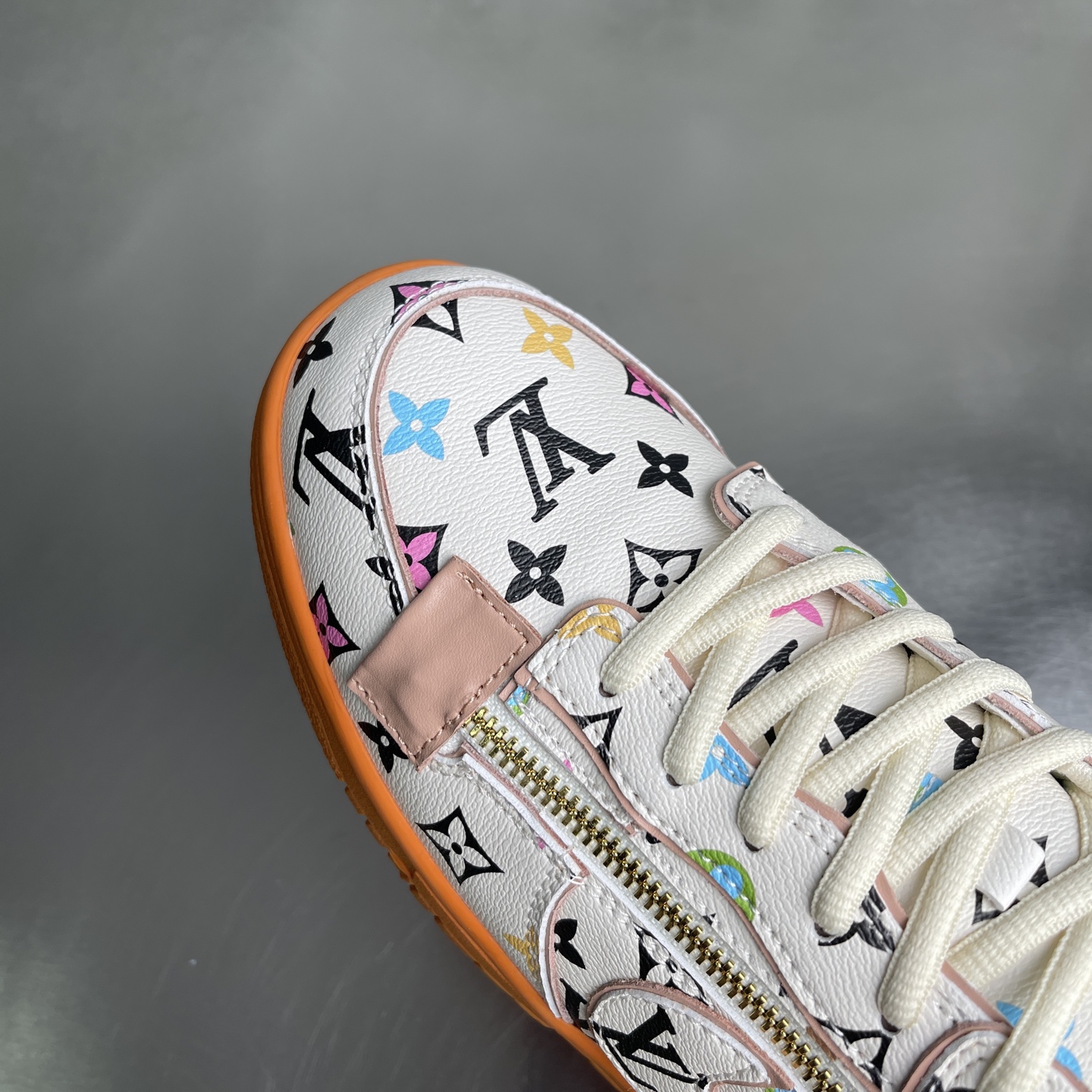 LV 復刻彩色Monogram拉鍊板鞋 潮流休閒運動鞋| 11 LV 復刻彩色Monogram拉鍊板鞋 潮流休閒運動鞋