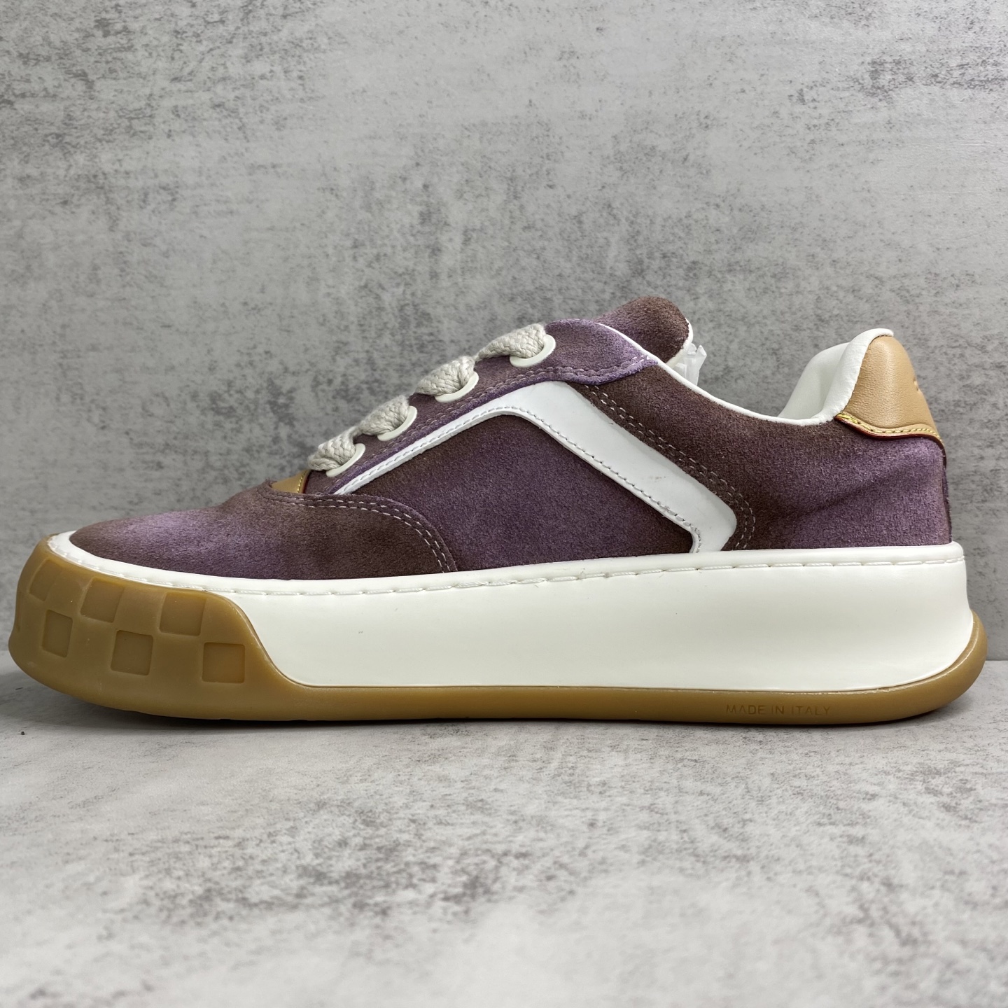 LV 原單 Trainer Maxi 紫色麂皮厚底休閒鞋