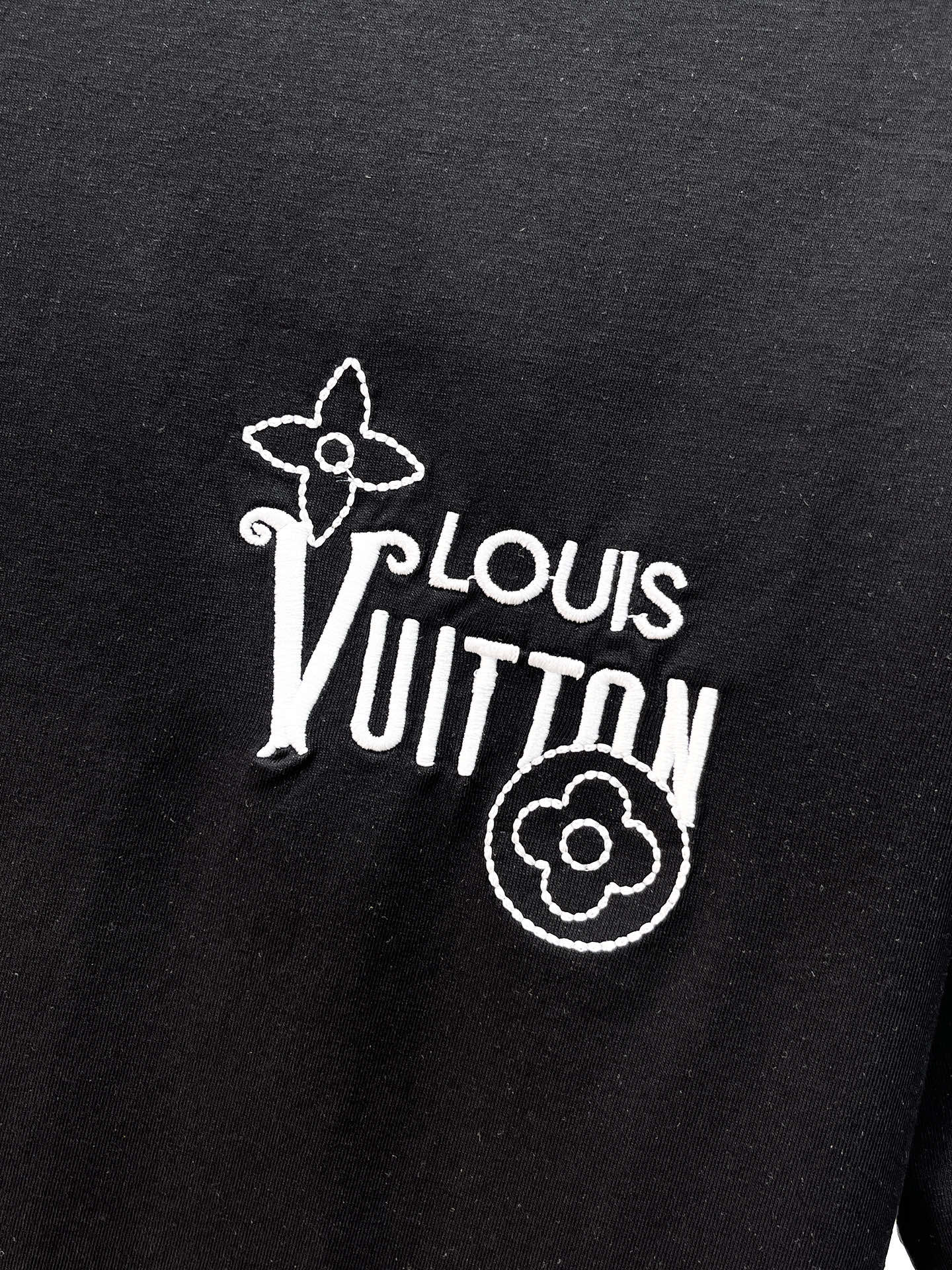 LV 高仿男款 花紋Logo短袖T恤 極簡潮流風| 10 LV 高仿男款 花紋Logo短袖T恤 極簡潮流風