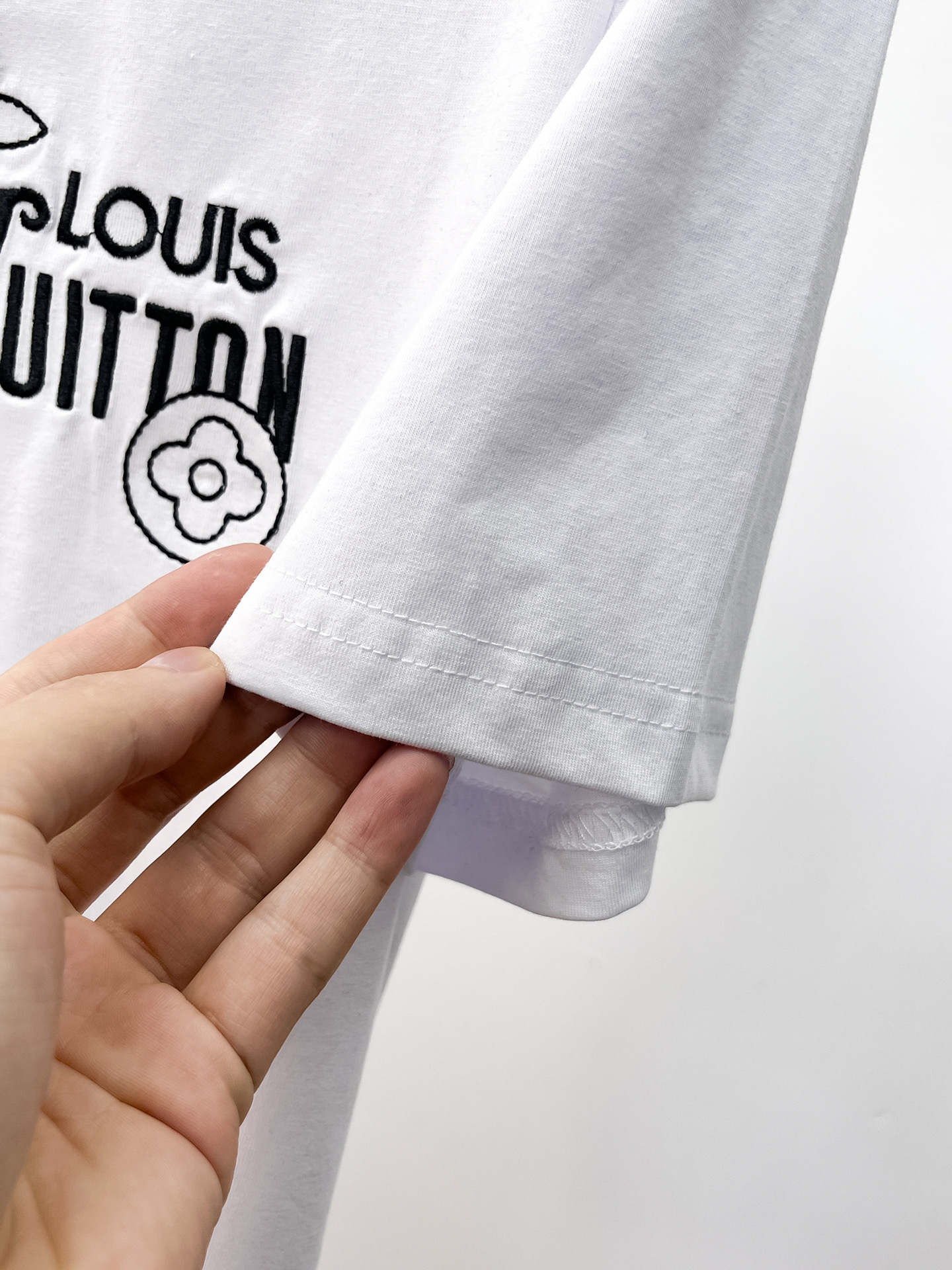 LV A貨 男款 花紋Logo短袖T恤 清爽百搭款