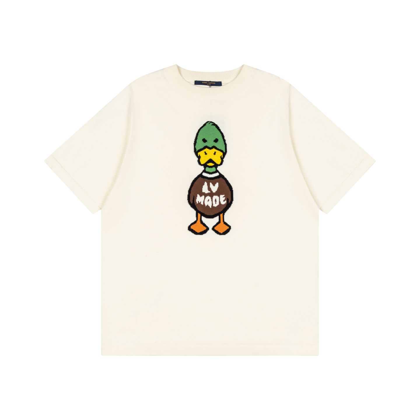 LV 高仿 男款 卡通刺繡短袖T恤 趣味圖案設計 潮流休閒風| 13 LV 高仿 男款 卡通刺繡短袖T恤 趣味圖案設計 潮流休閒風