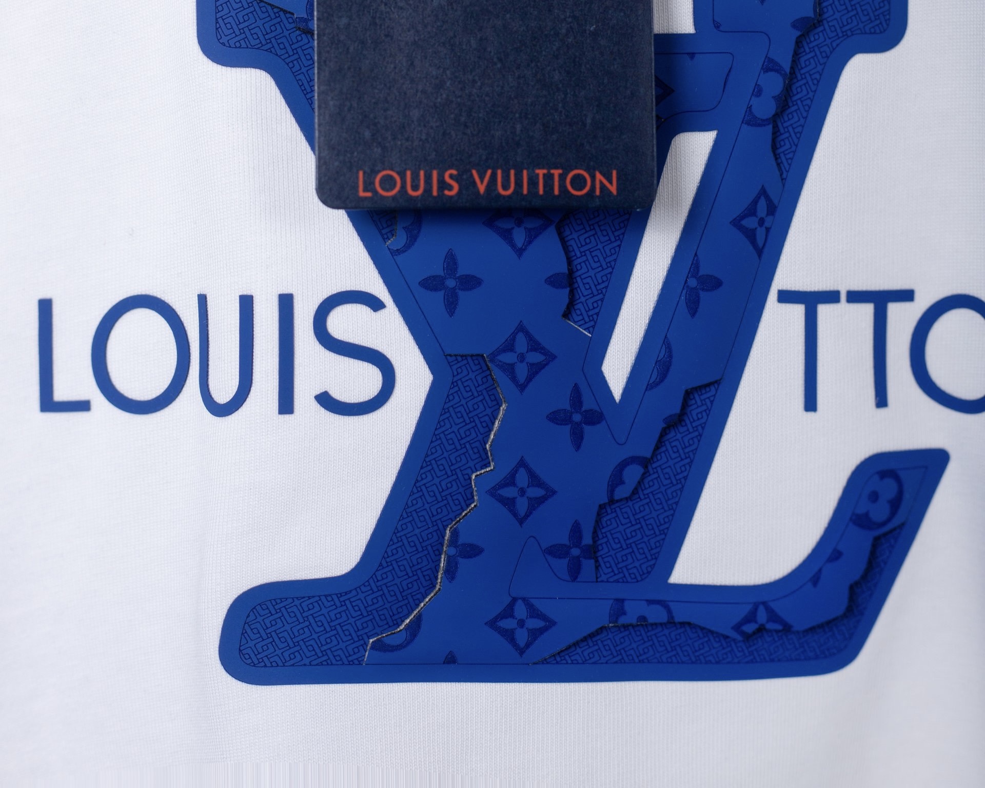 LV A貨 男款 經典Logo短袖T恤 大字母印花設計 潮流百搭款