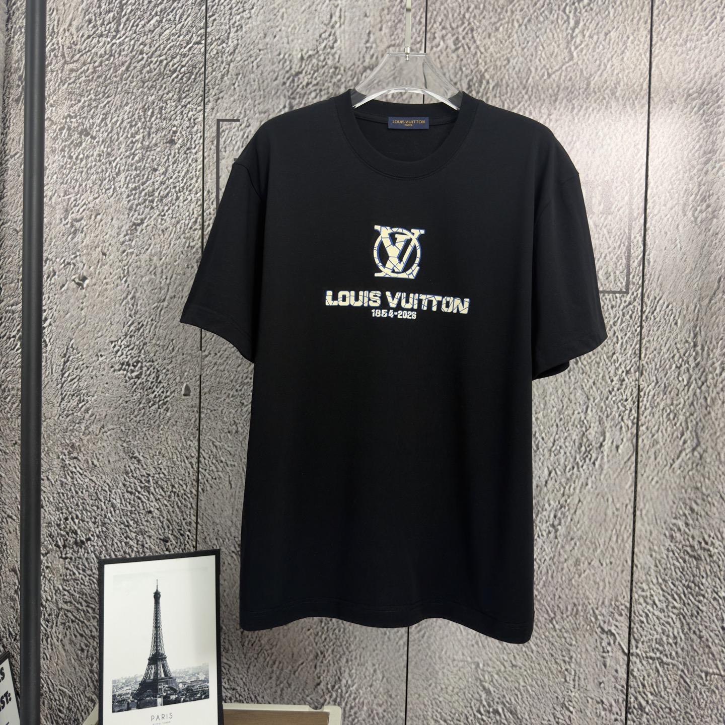 LV 復刻 男款 經典圓標印花短袖T恤 潮流百搭款