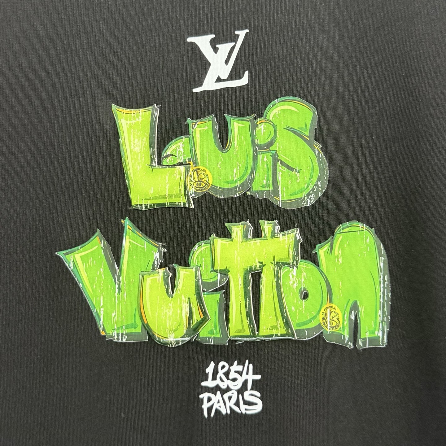LV A貨 男款 塗鴉字母印花短袖T恤 潮流街頭款| 8 LV A貨 男款 塗鴉字母印花短袖T恤 潮流街頭款