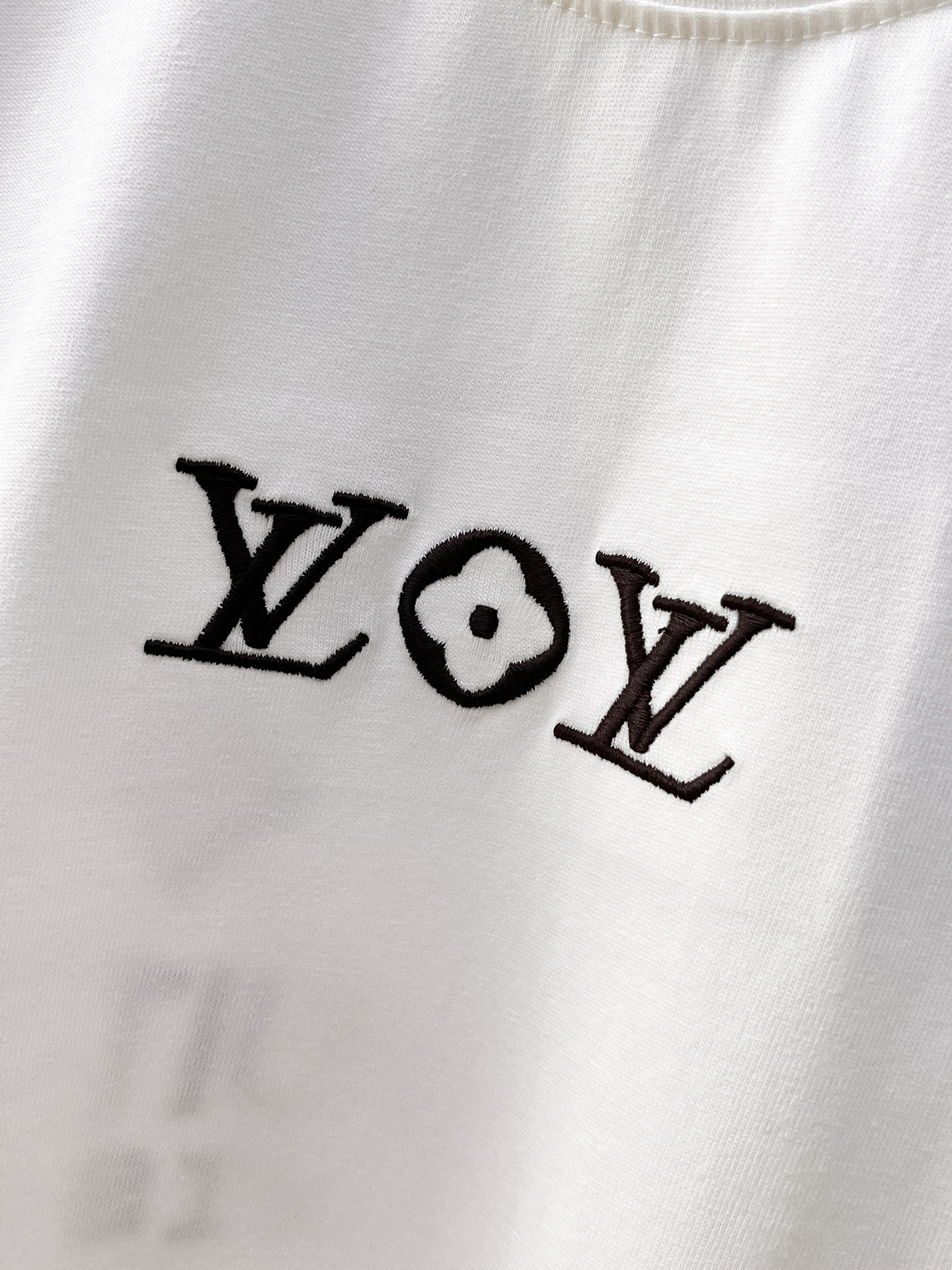 LV A貨男士短袖T恤簡約字母印花設計舒適百搭休閒上衣