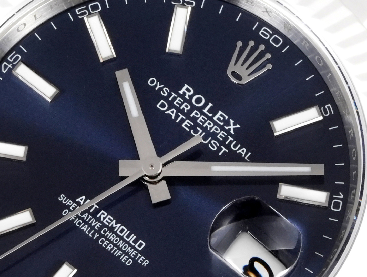 勞力士一比一日誌型 Datejust 藍面白色陶瓷機械腕錶| 11 勞力士一比一日誌型 Datejust 藍面白色陶瓷機械腕錶