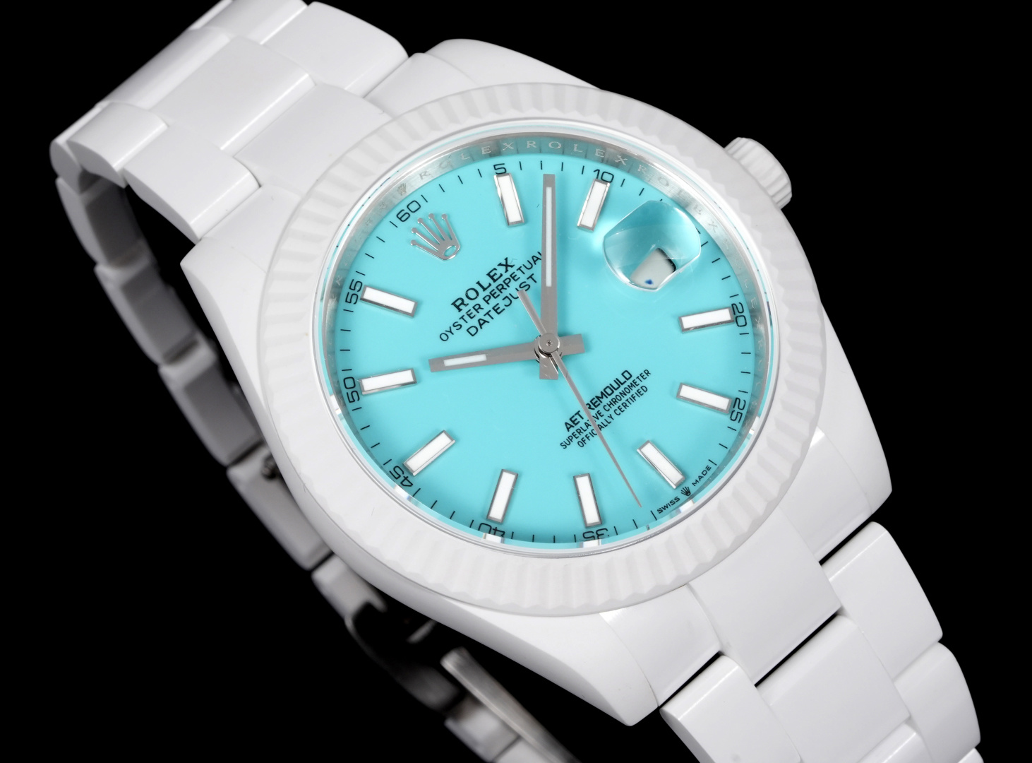 勞力士A貨日誌型 Datejust 蒂芙尼藍面機械腕錶