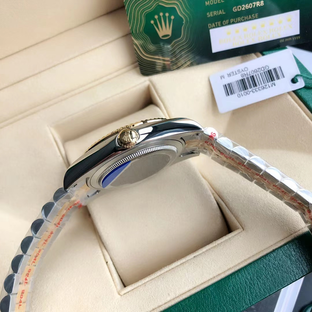 勞力士日誌型 Datejust 香檳金面間金五珠鏈機械腕錶| 10 勞力士日誌型 Datejust 香檳金面間金五珠鏈機械腕錶
