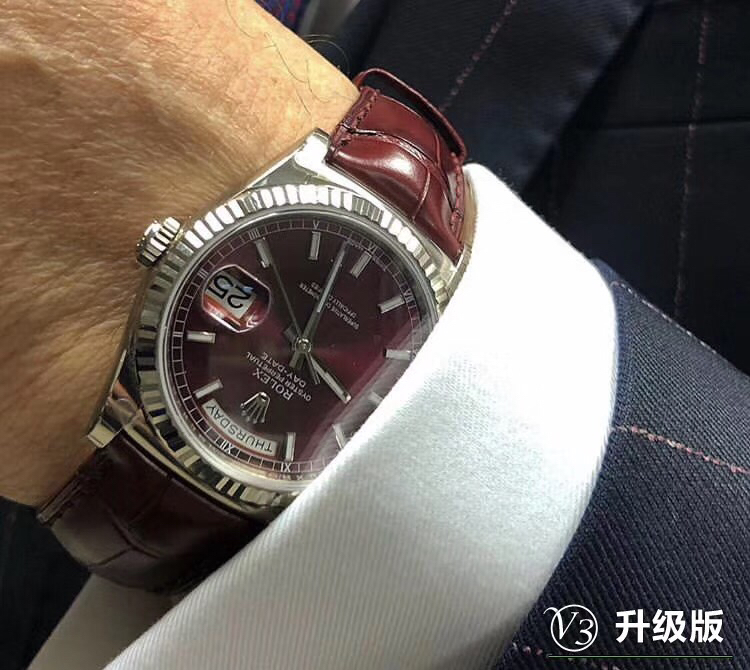 勞力士 高仿 Day-Date 雙色總統鍊男款腕錶 黑面商務經典款| 11 勞力士 高仿 Day-Date 雙色總統鍊男款腕錶 黑面商務經典款
