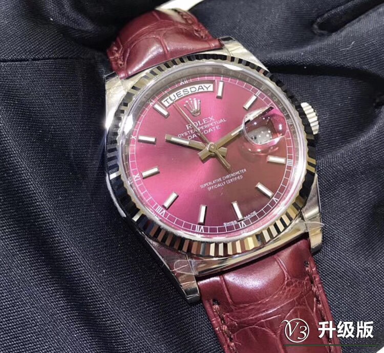 勞力士 高仿 Day-Date 雙色總統鍊男款腕錶 黑面商務經典款| 8 勞力士 高仿 Day-Date 雙色總統鍊男款腕錶 黑面商務經典款