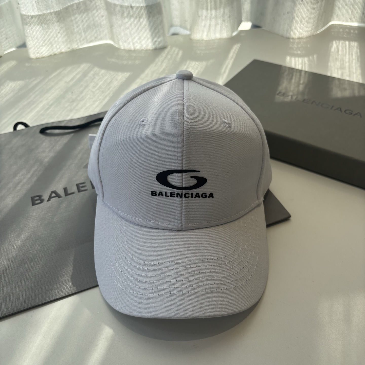 Balenciaga高仿男女款棒球帽經典Logo簡約百搭休閒潮流款