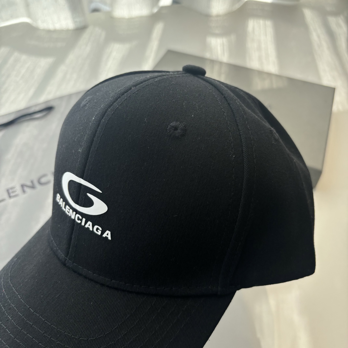 Balenciaga原單男女款棒球帽潮流字母Logo休閒百搭帽子