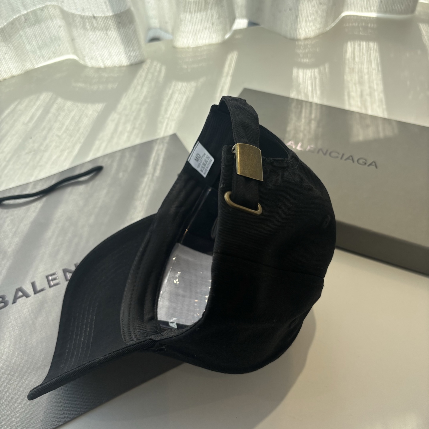 Balenciaga原單男女款棒球帽潮流字母Logo休閒百搭帽子